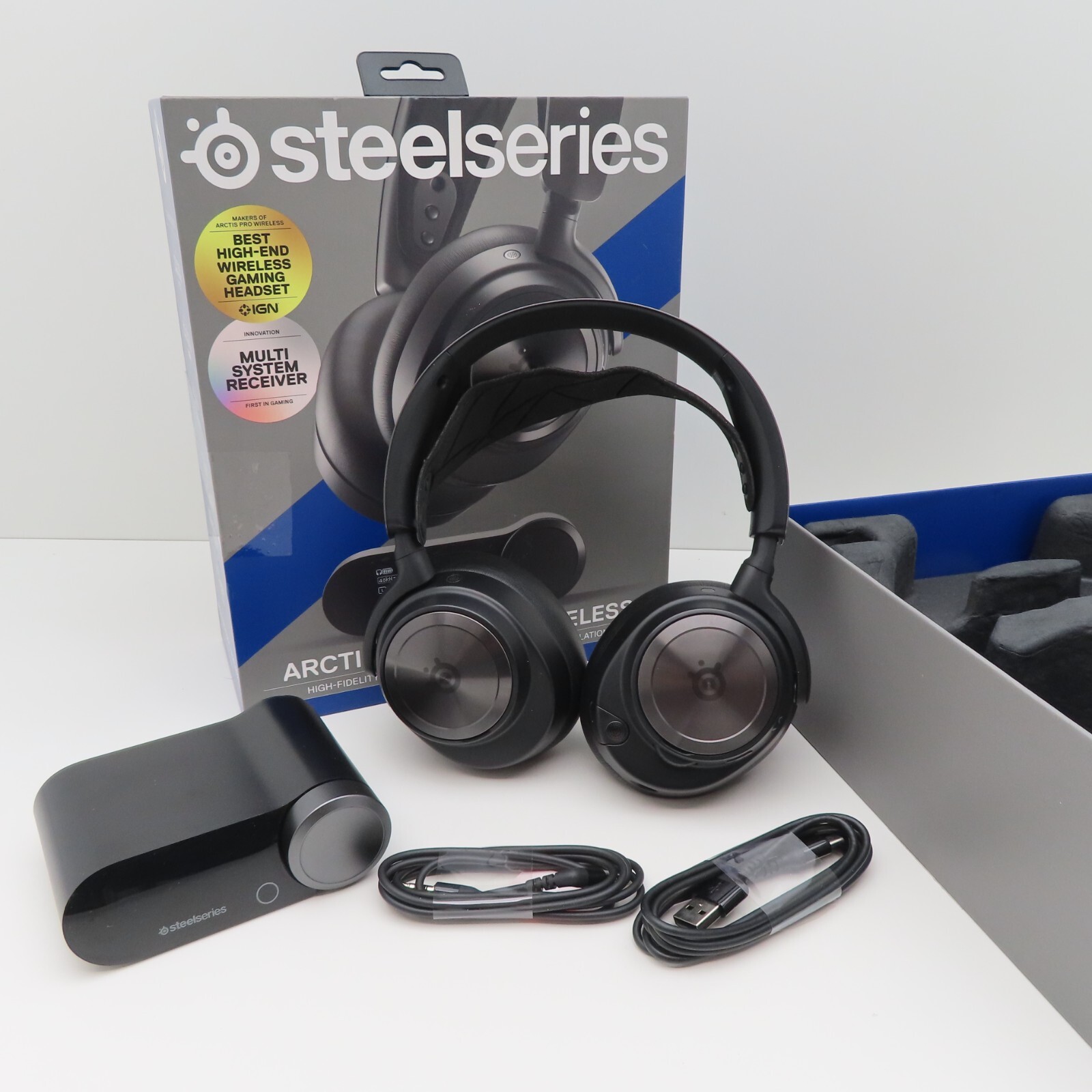 SteelSeries Arctis Nova Pro Wireless Multi Gaming Headset for PC PS5 PS4 Switch