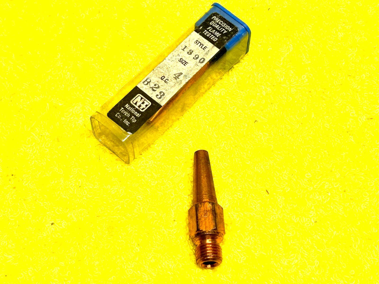 NATIONAL TORCH TIP 1390 SIZE 4 BRAZING / WELDING