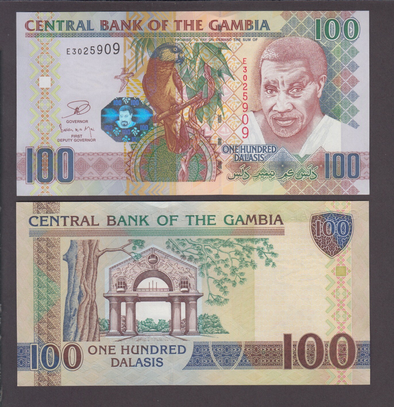 GAMBIA  P.29b  100 DALASIS 2013  UNCIRCULATED  WE COMBINE                   2001