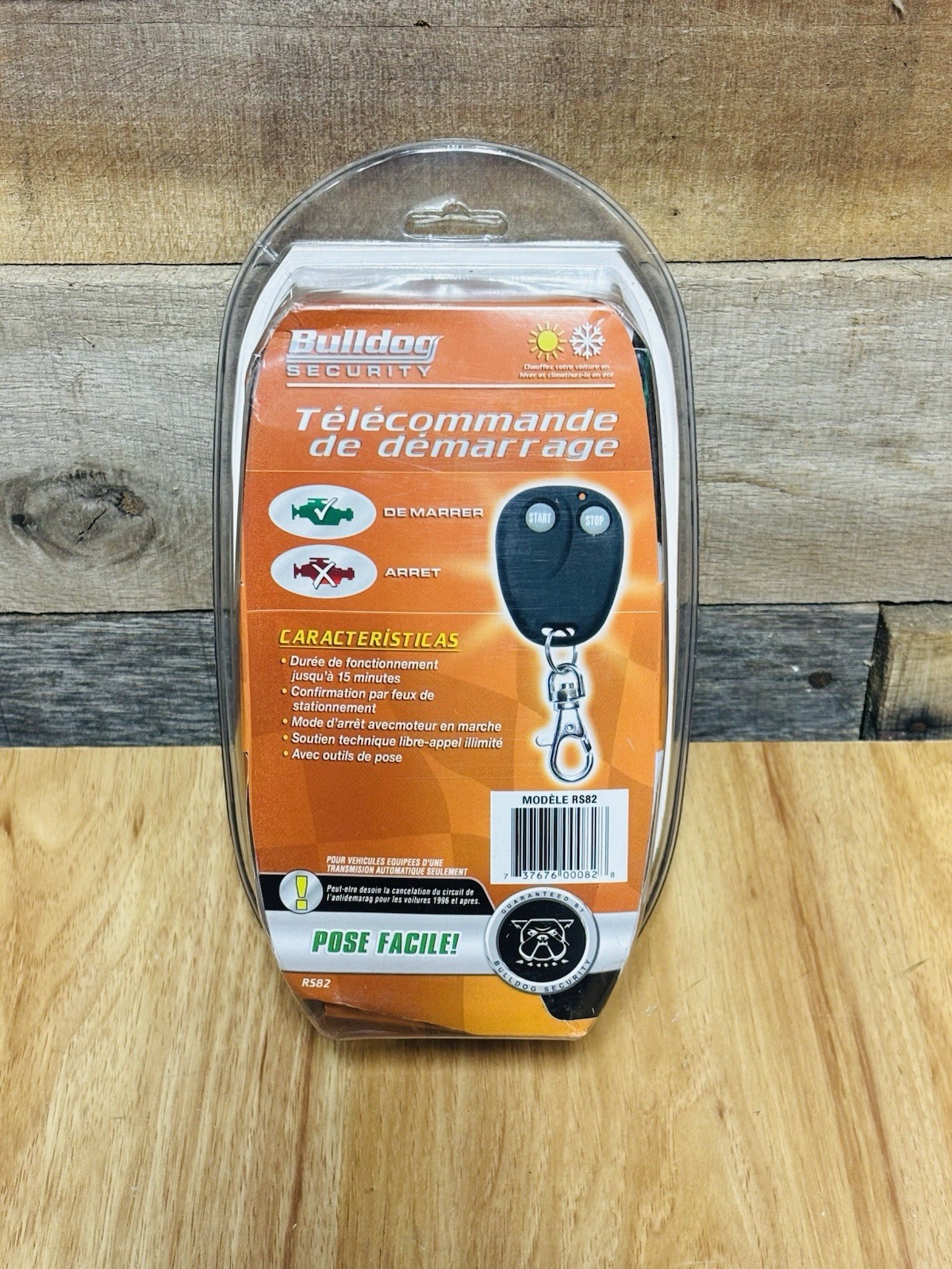 Bulldog Security Remote Starter System (RS82) New in Sealed Retail Packaging