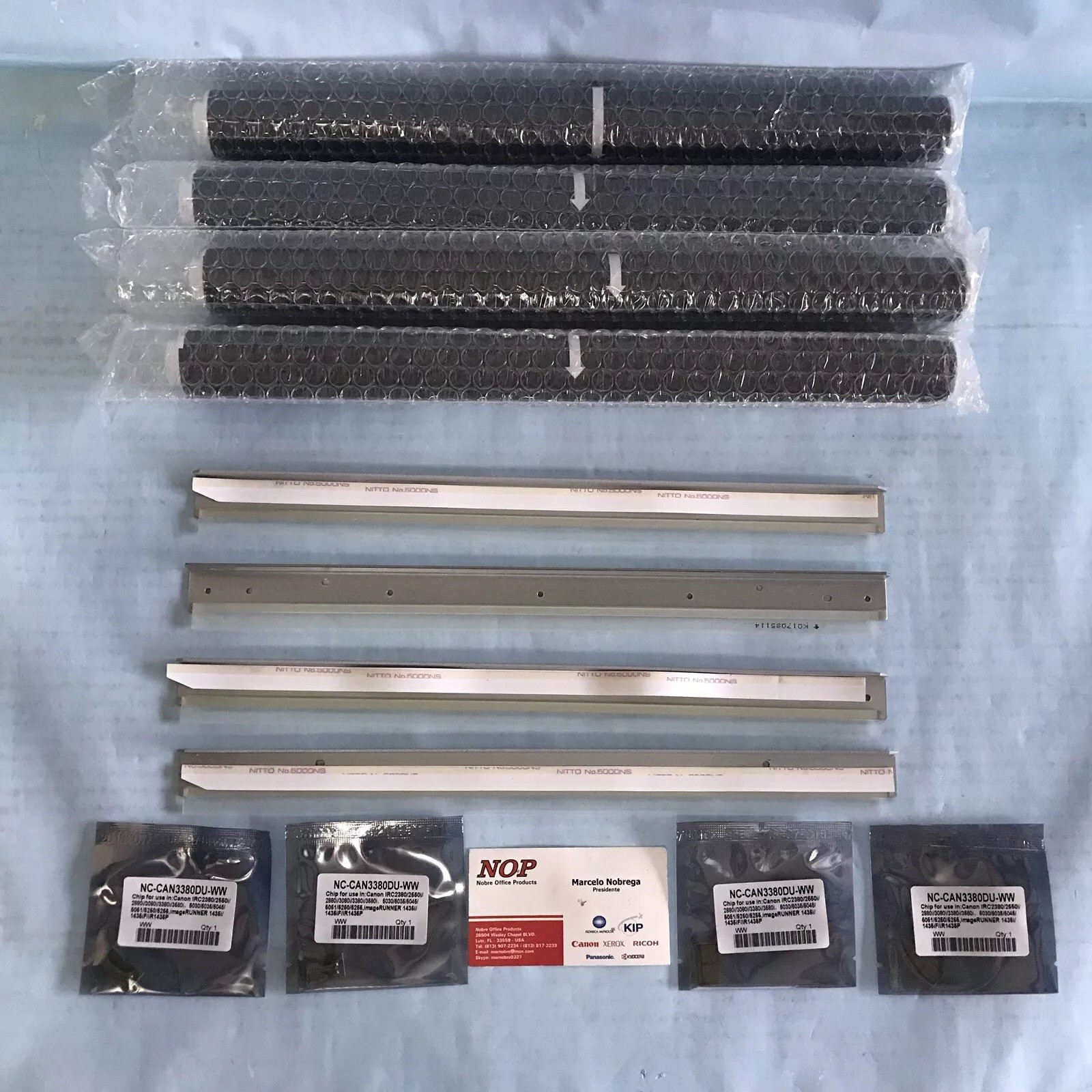 4 DRUM, BLADE / CHIPS CANON IR C5240 C5035 C5030 C5045 GPR-31 GPR-30 NEW VERSION