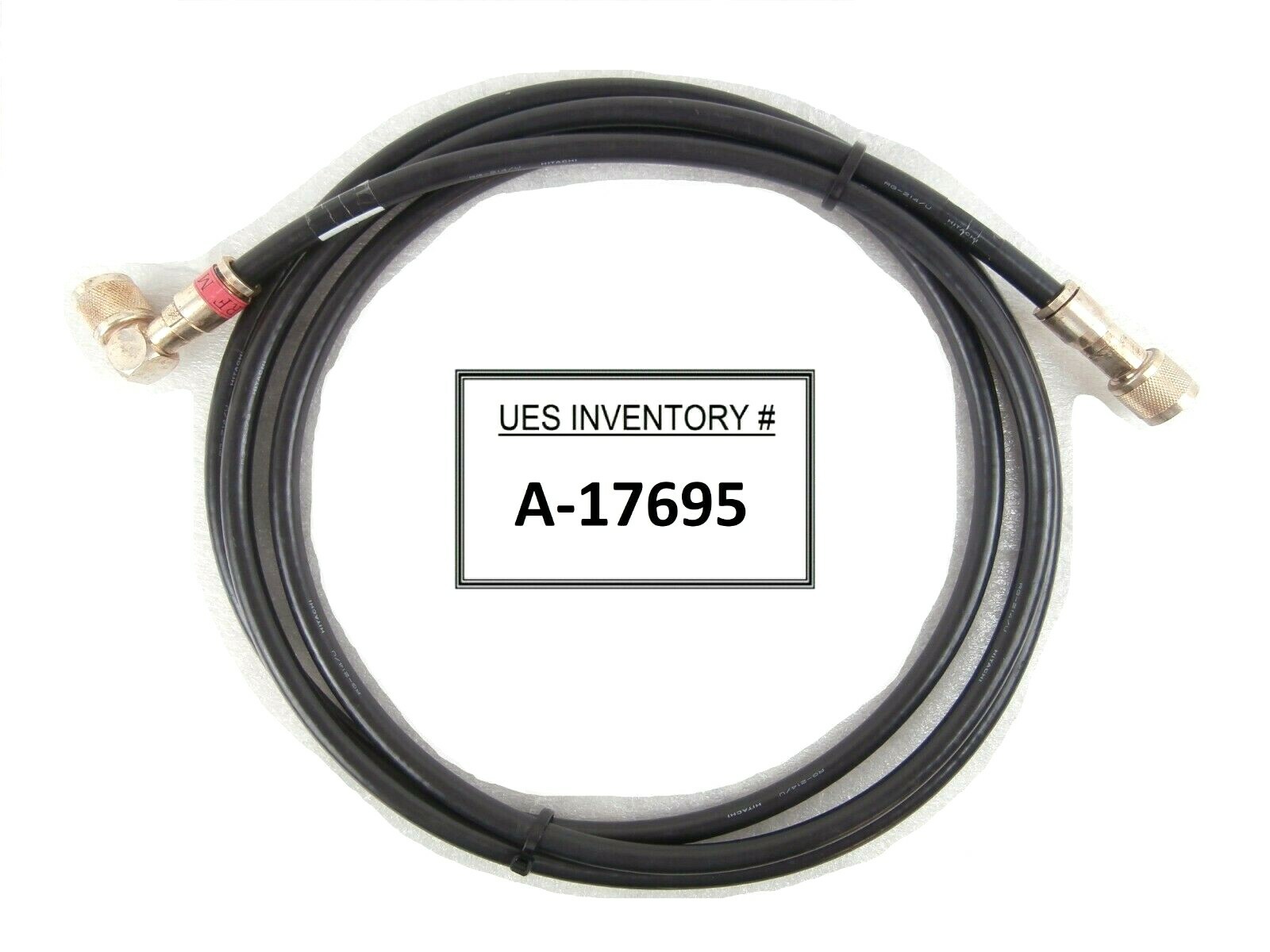 TEL Tokyo Electron 3S86-051844-11 RF Cable 10 Foot Trias Working Spare