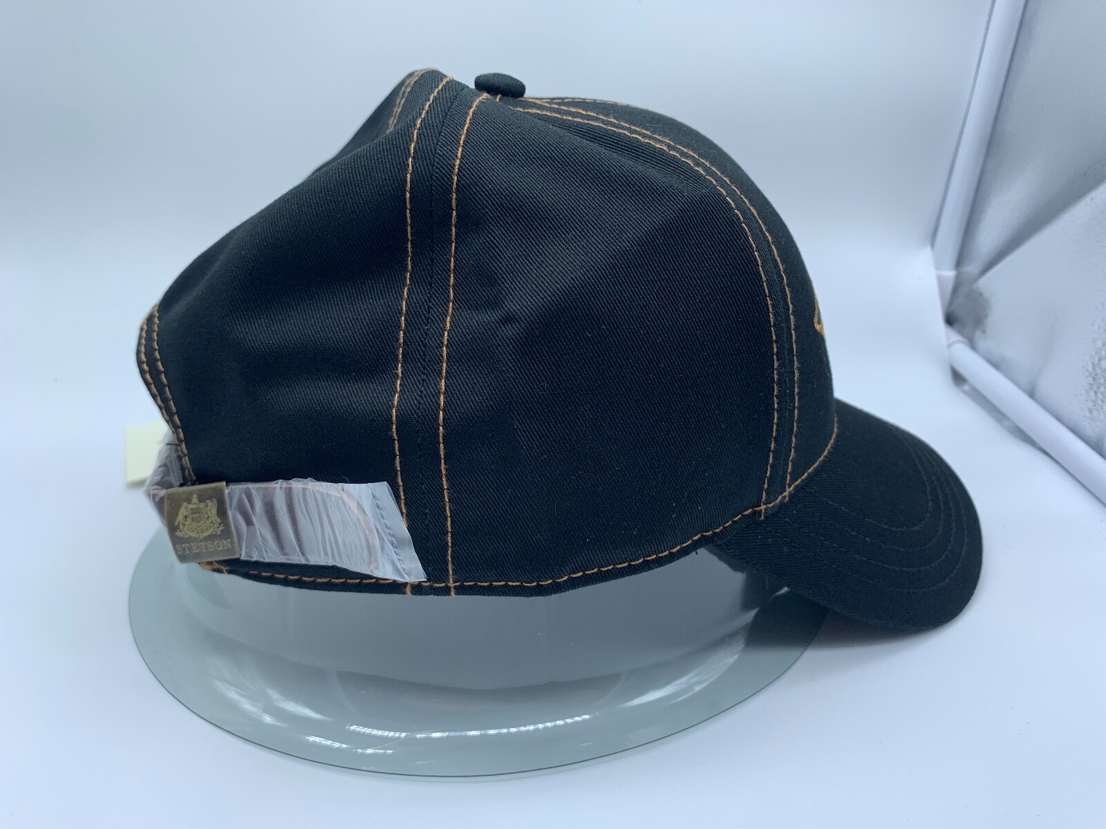 NEW SETSON COTTON BASEBALL CAP WINGS ONE SIZE MENS BLACK -OLIVE MSRP $29.99