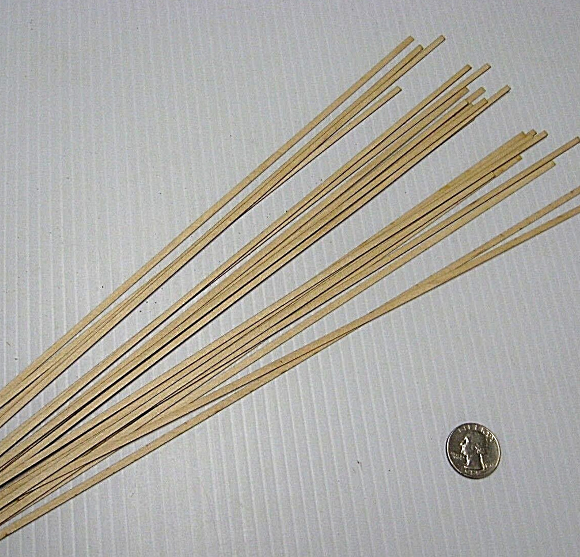 Clearance! 14" X 1/8" Maple Veneer Inlay Banding, Lot of 20 Pieces!