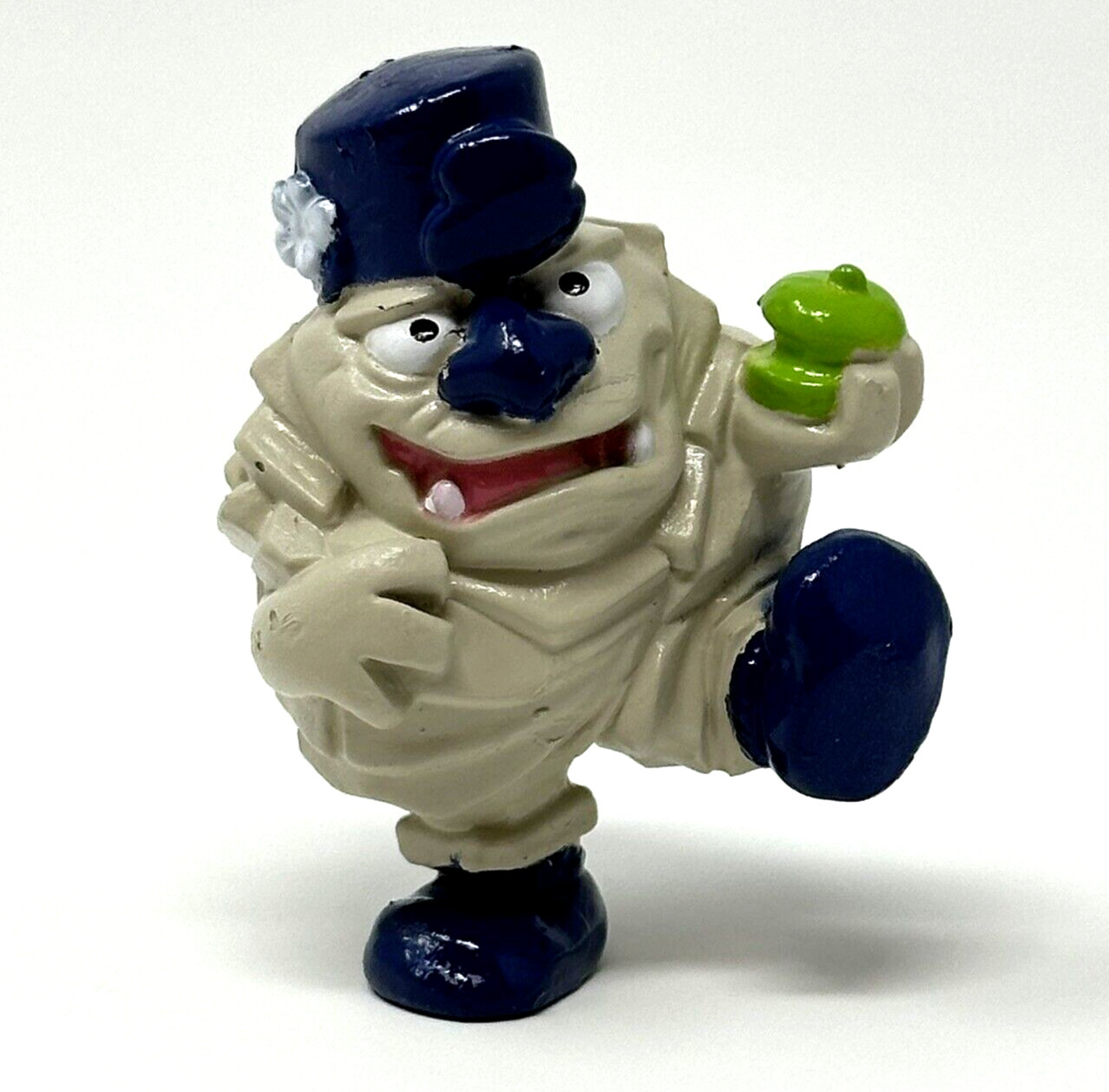 YOWIE Sludge Grumkin Toy Rescue Series Collection 1.25" White Purple Hat Figure