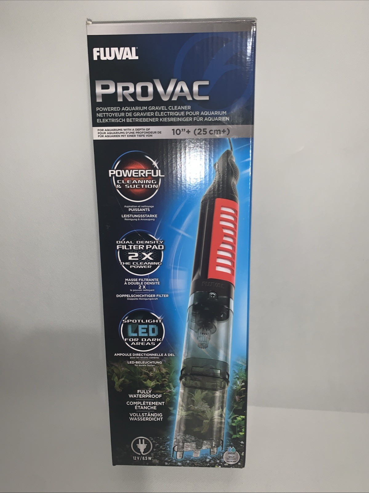 Fluval Aqua Pro Vac Gravel Cleaner - 11077 - New Sealed!