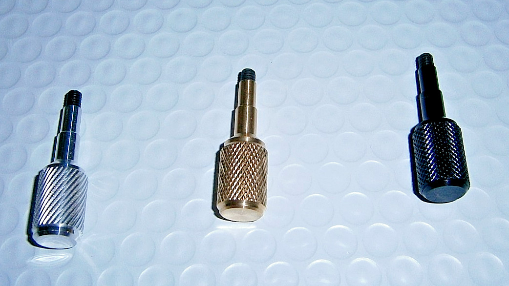 NEW HANDLES CHOOSE BRASS BLACK or ALUMINUM for Crosman 22XX 13XX Threaded Probes