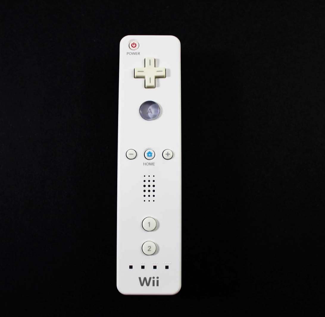 White Nintendo Wii Remote - Authentic Original Nintendo Brand Controller