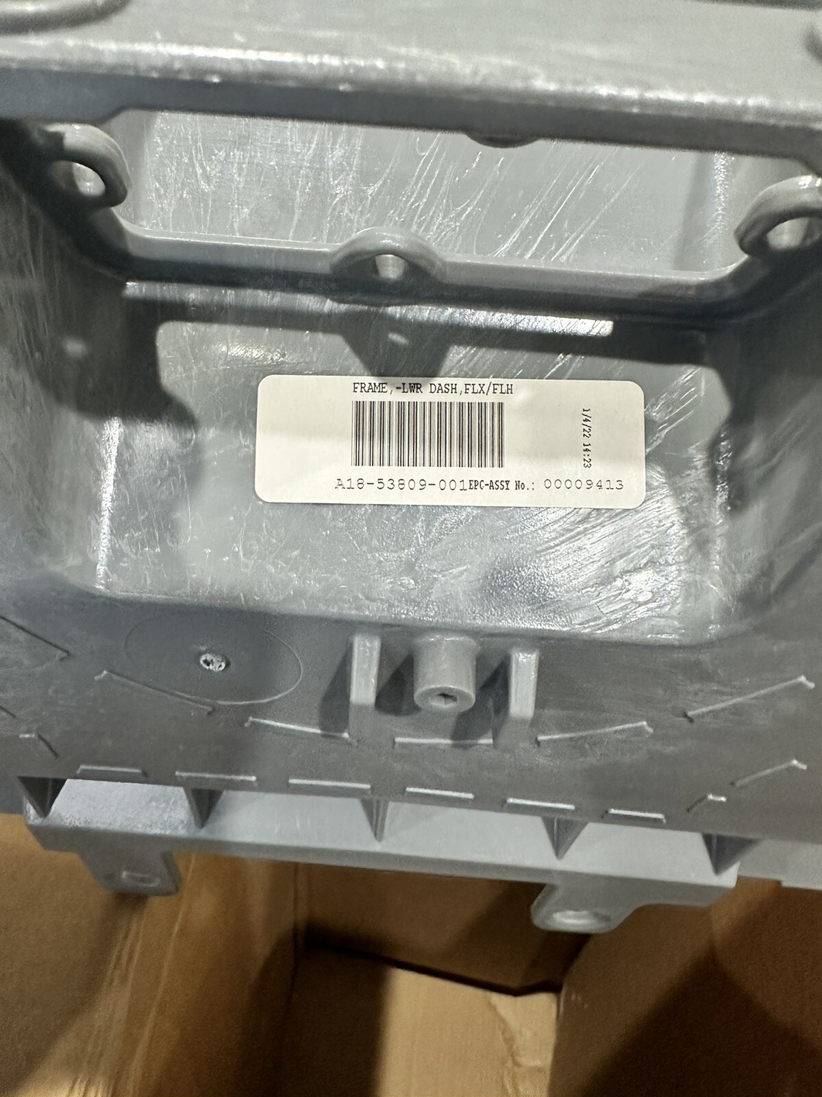 Freightliner A18-53809-001 Dashboard Support Frame Polycarbonate/Abs, Slate