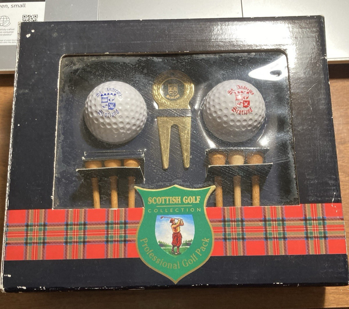 St. Andrew’s Scotland Golf Gift Set NEW IN ORIGINAL  GIFT BOX