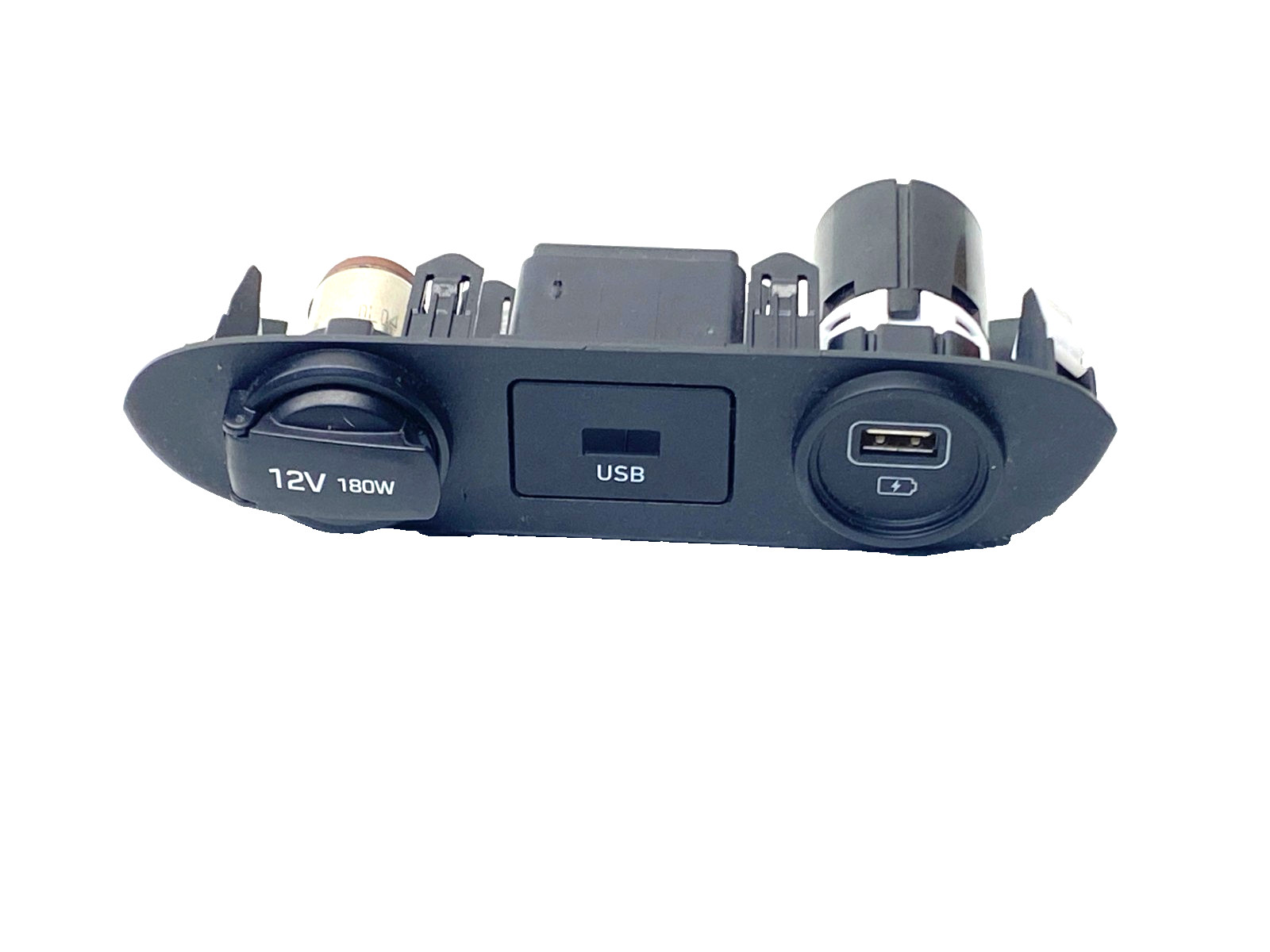 21 22 23 HYUNDAI ELANTRA FRONT DASHBOARD POWER OUTLET AND USB CHARGER OEM B0.04