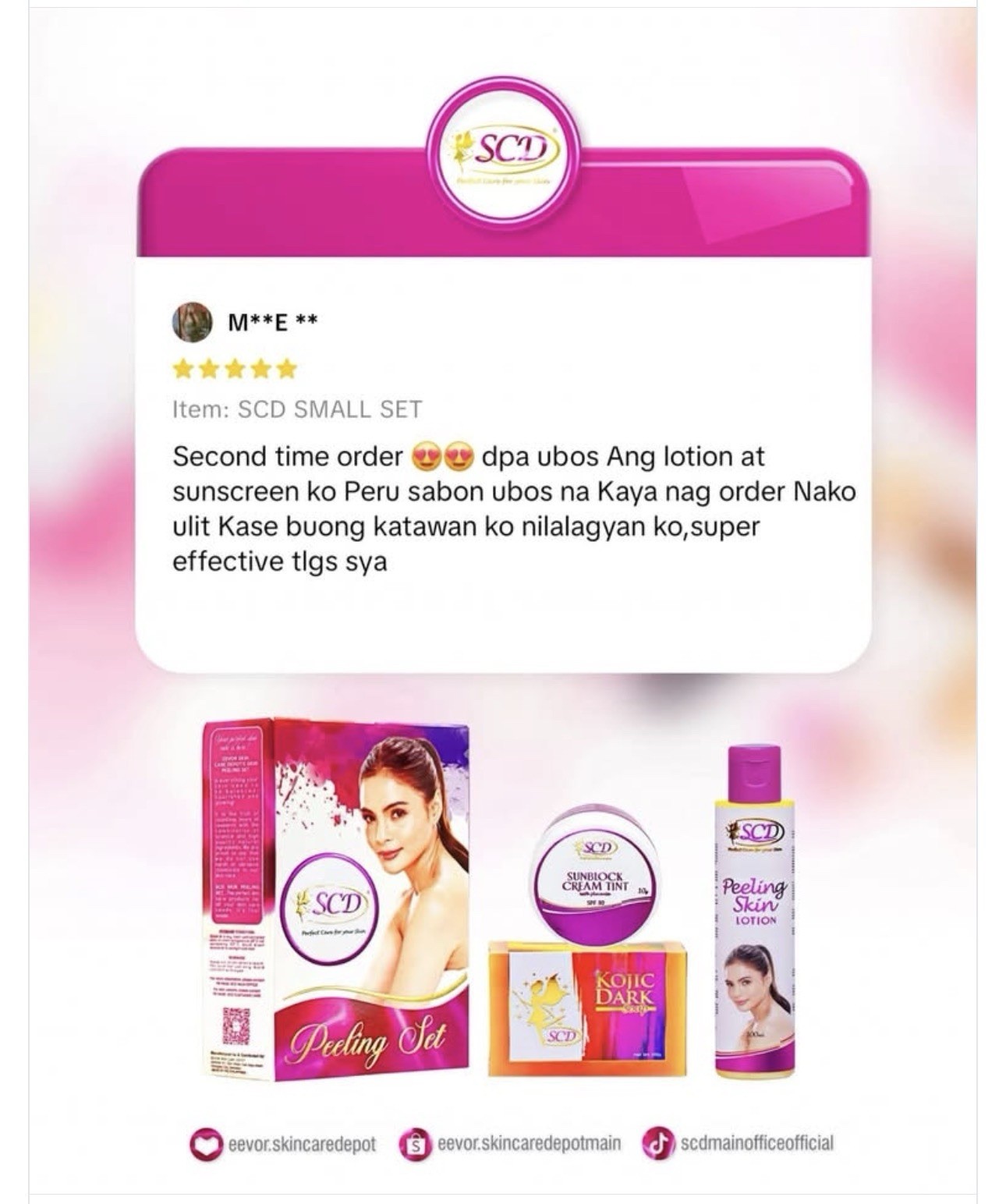 SCD Peeling Set