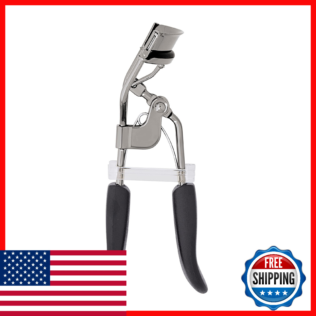 e.l.f. Pro Eyelash Curler - Volumizing, Lifting, Long-Lasting Curl w/ Extra Pad
