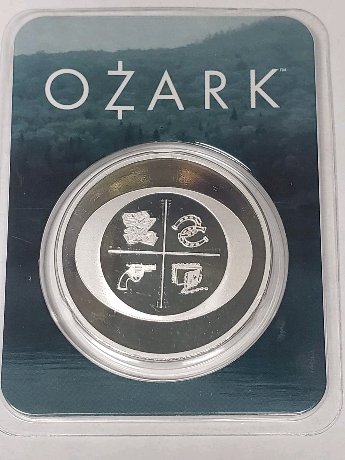 Ozark TV Show Collectible Coin 1 Troy Oz .999 In TEP Fine Pure Silver Round