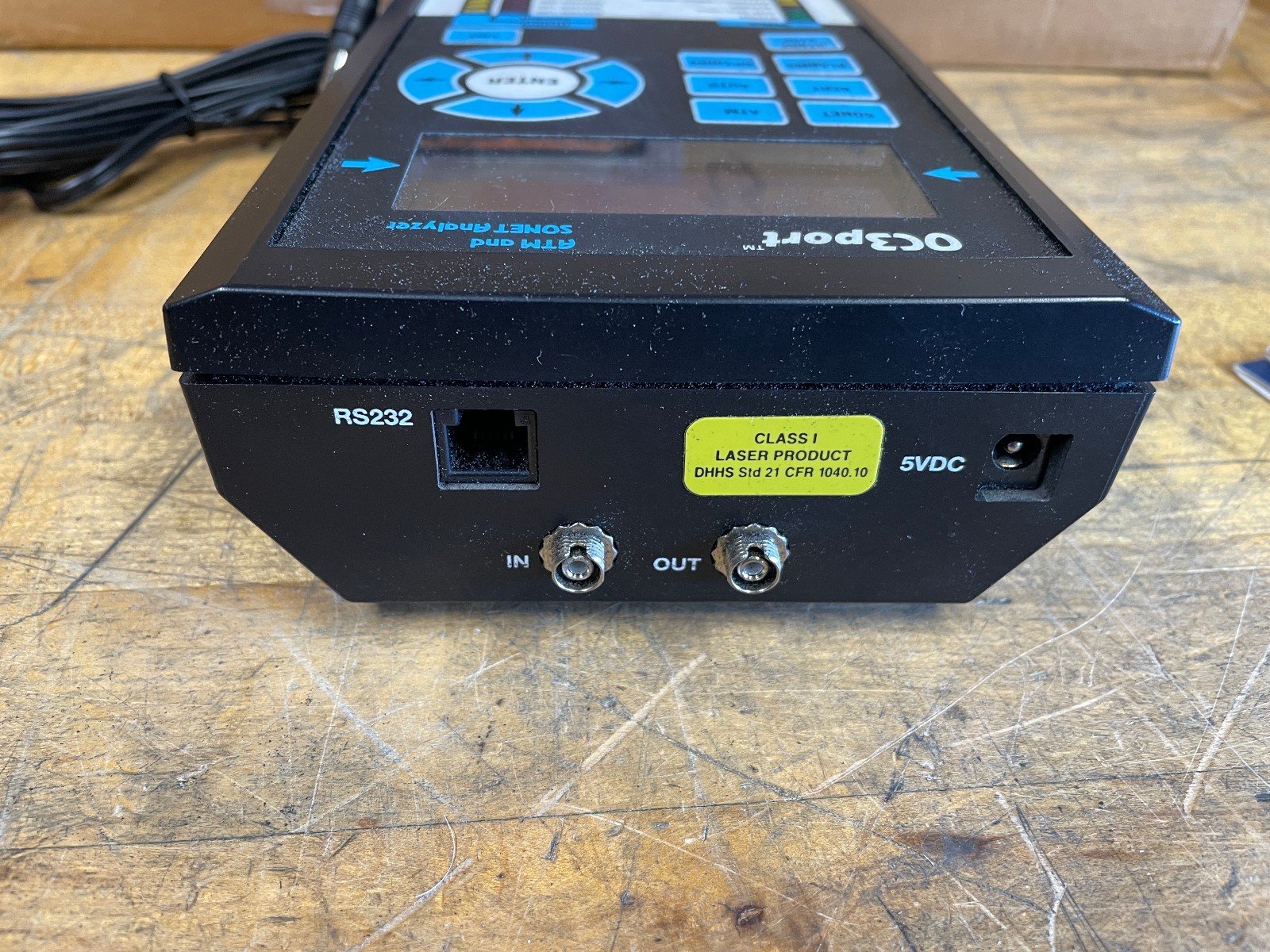 HEWLETT PACKARD OC3PORT PLUS E4583A ATM AND SONET ANALYZER
