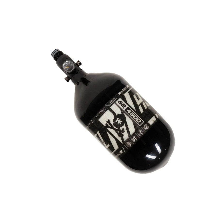 New HK Army HSTL Carbon Fiber Air Tank 68 CI 4500PSI Black