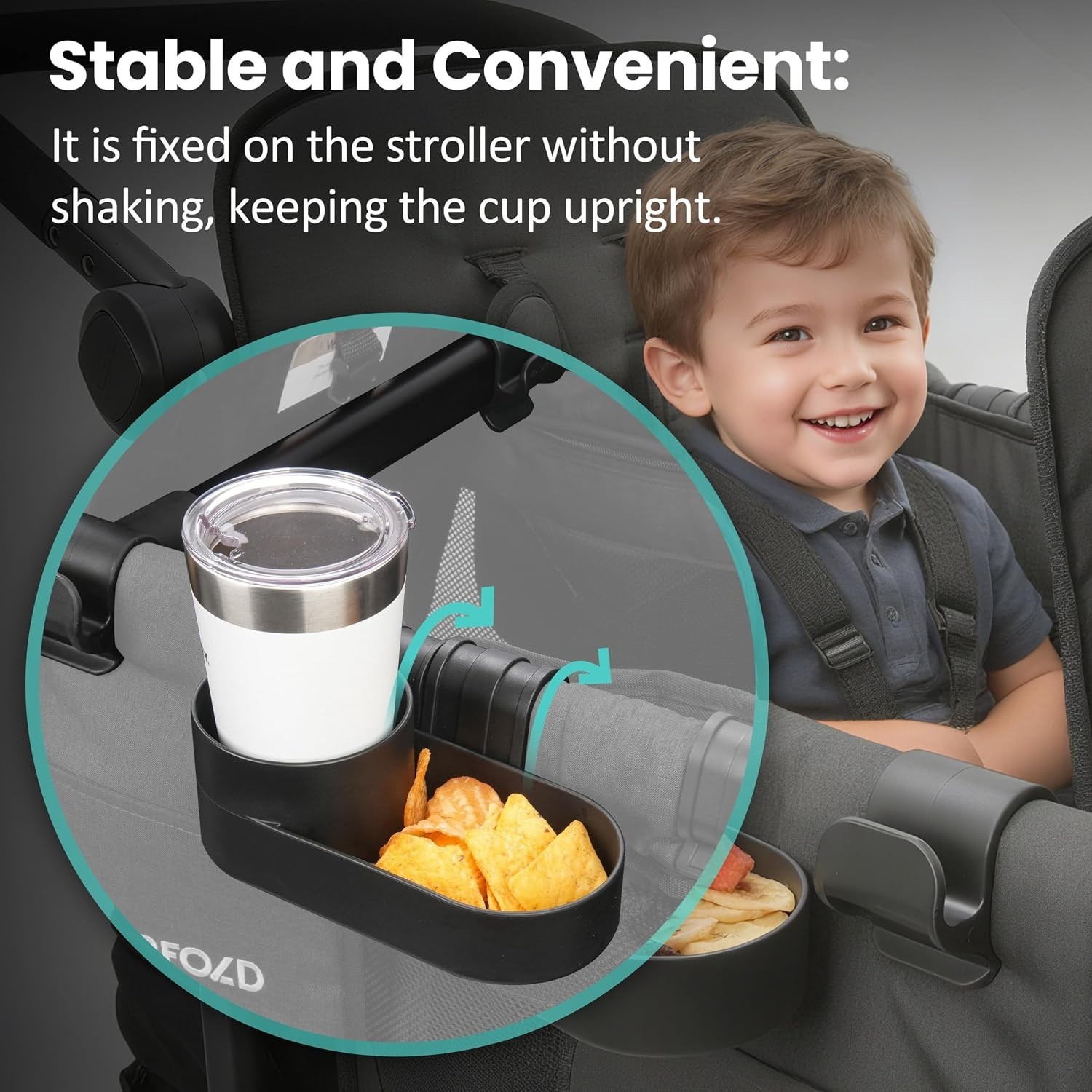 Wonderfold Wagon Accessories Pack - Support Bar + Tray