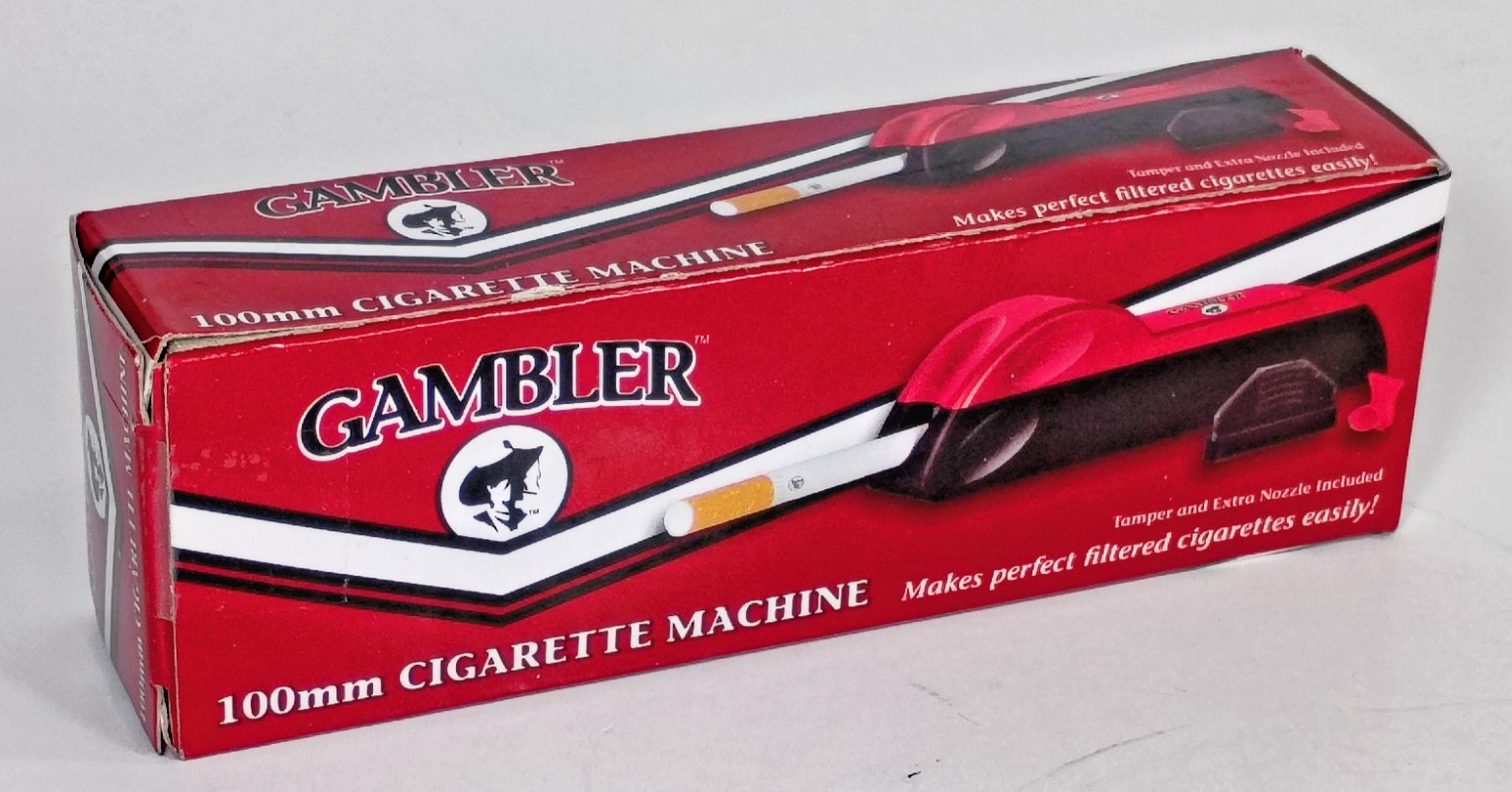 Gambler 100MM Cigarette Injector Machine. NIB.