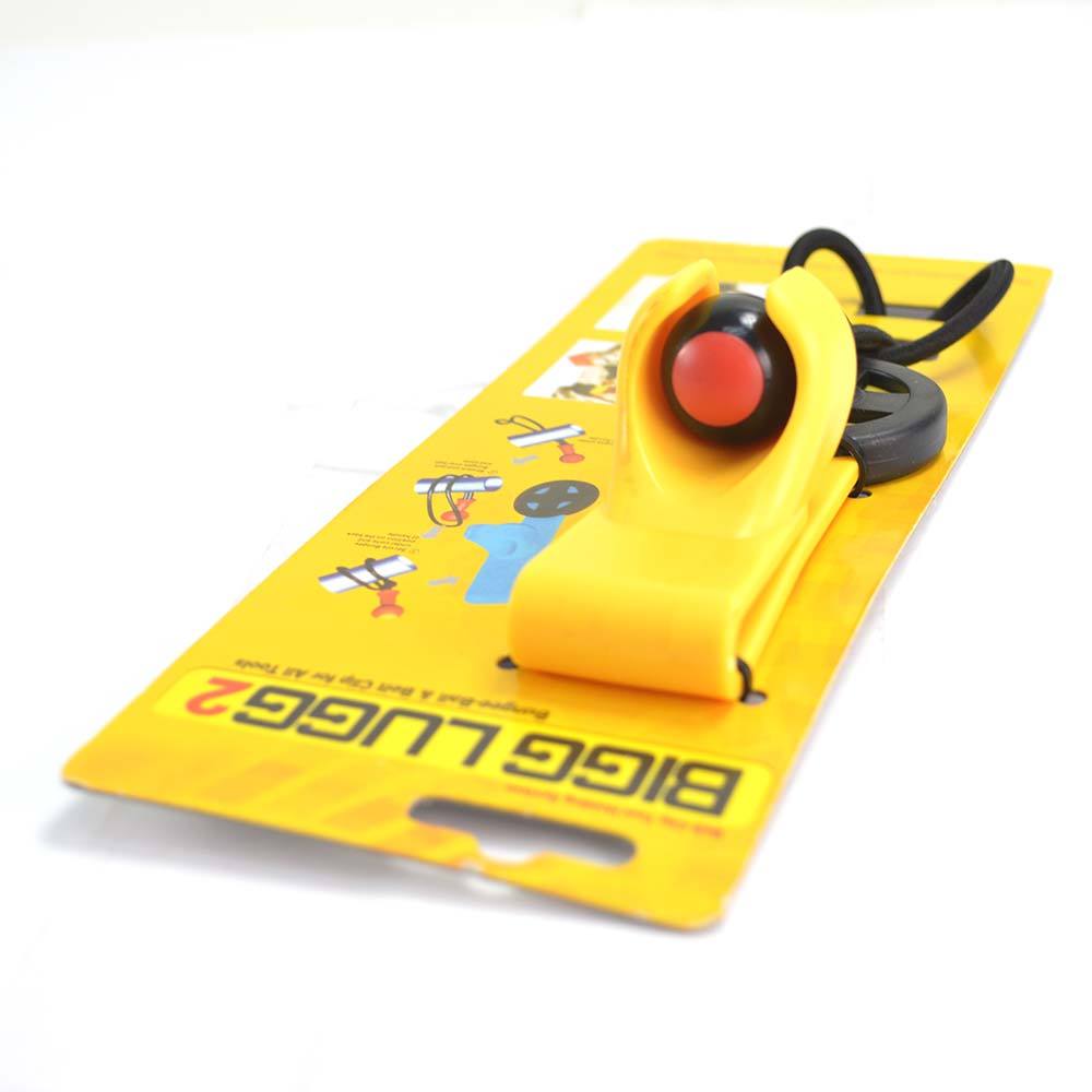 Original Bigg Lugg 2 Rubber Belt Hook Tool Holder System with 1 Bungee Strap
