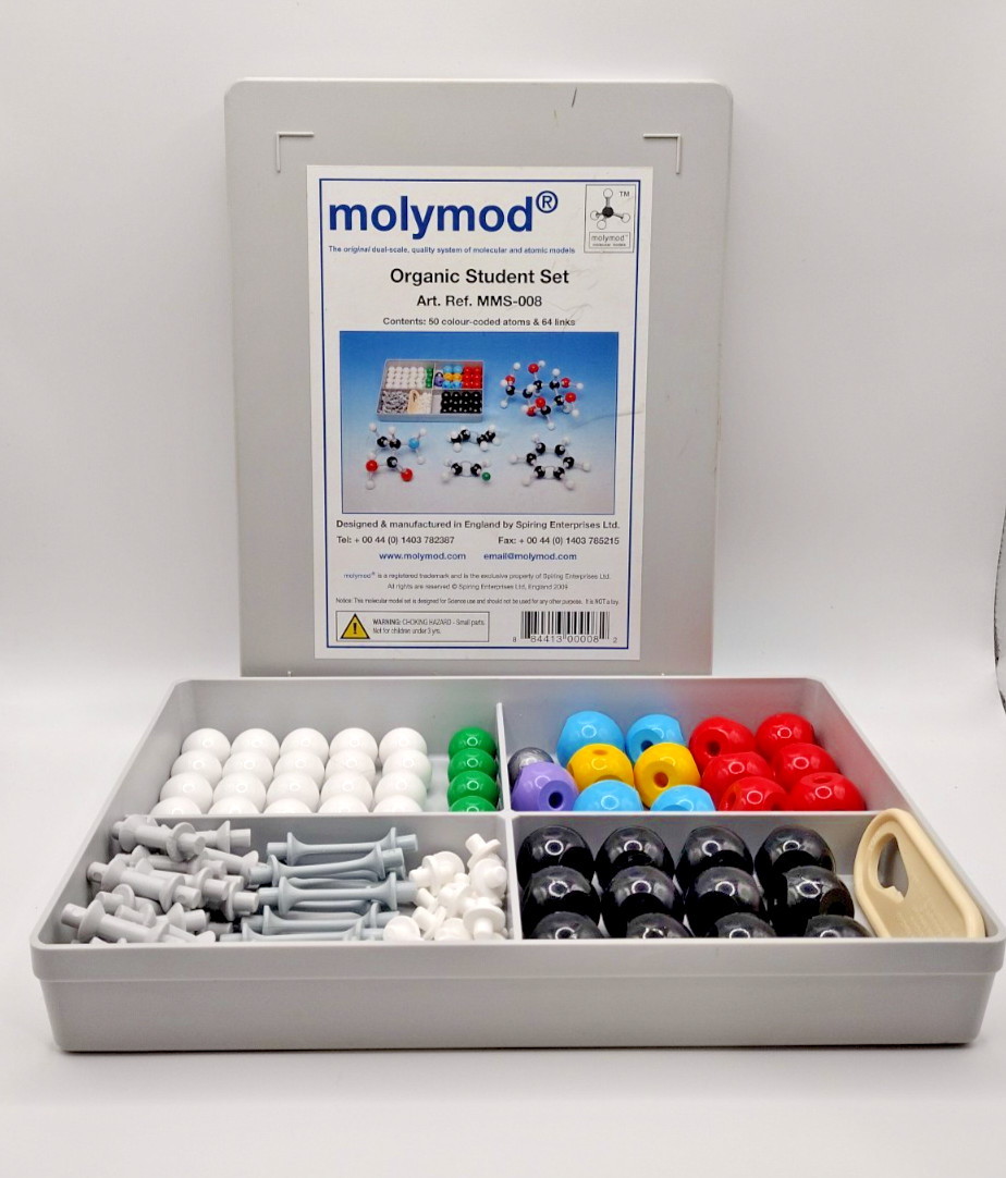 Molymod MMS-008 Organic Chemistry Molecular Atomic Model Atoms Links Student Set