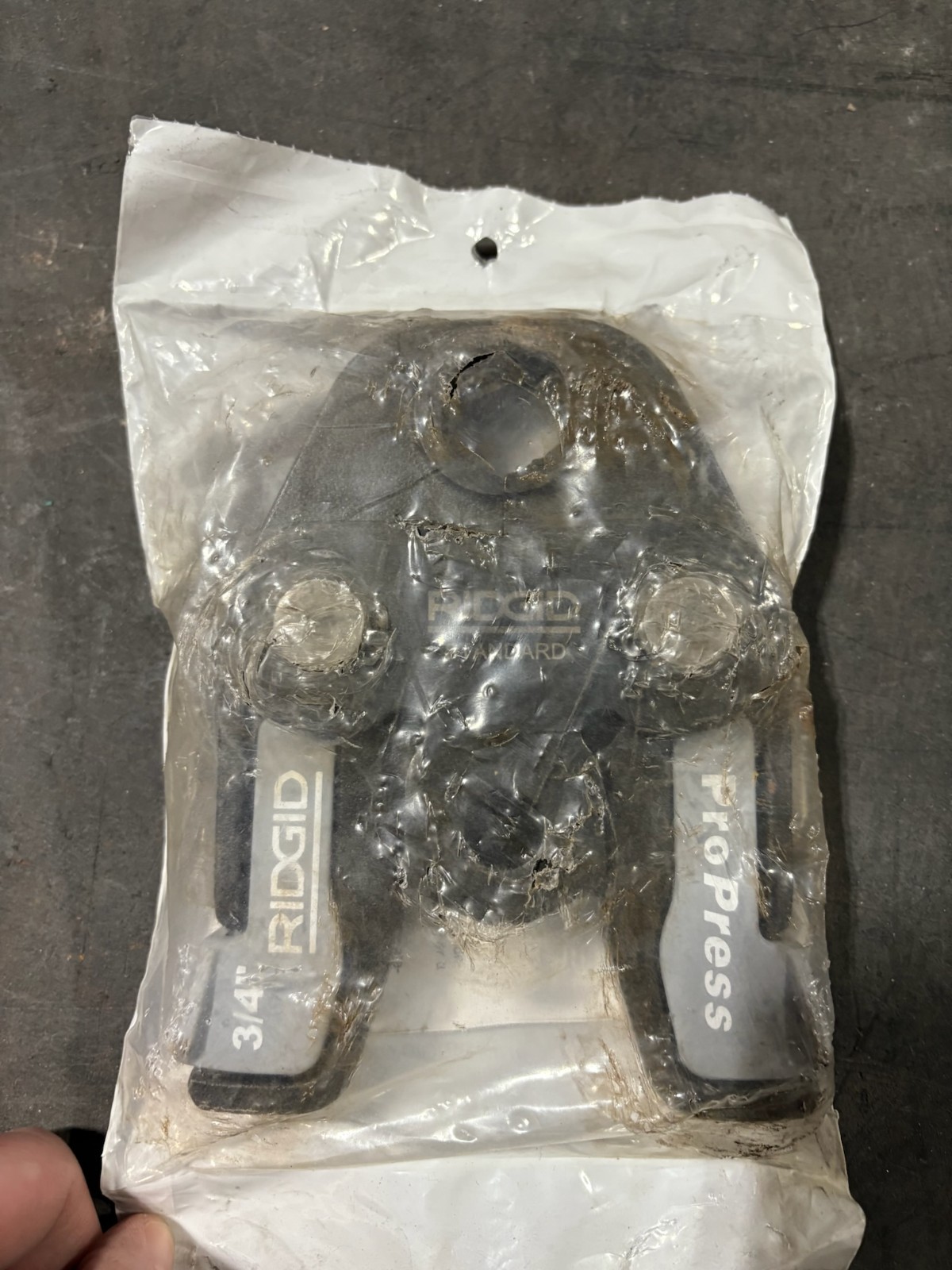 RIDGID 76657 ProPress Standard Jaw 3/4 in for Copper Stainless Press Tools