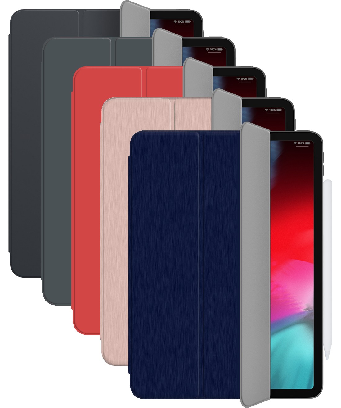Folio Flip Case Cover Viewing Stand Sleep/Wake for Apple iPad Pro 11" (2018)