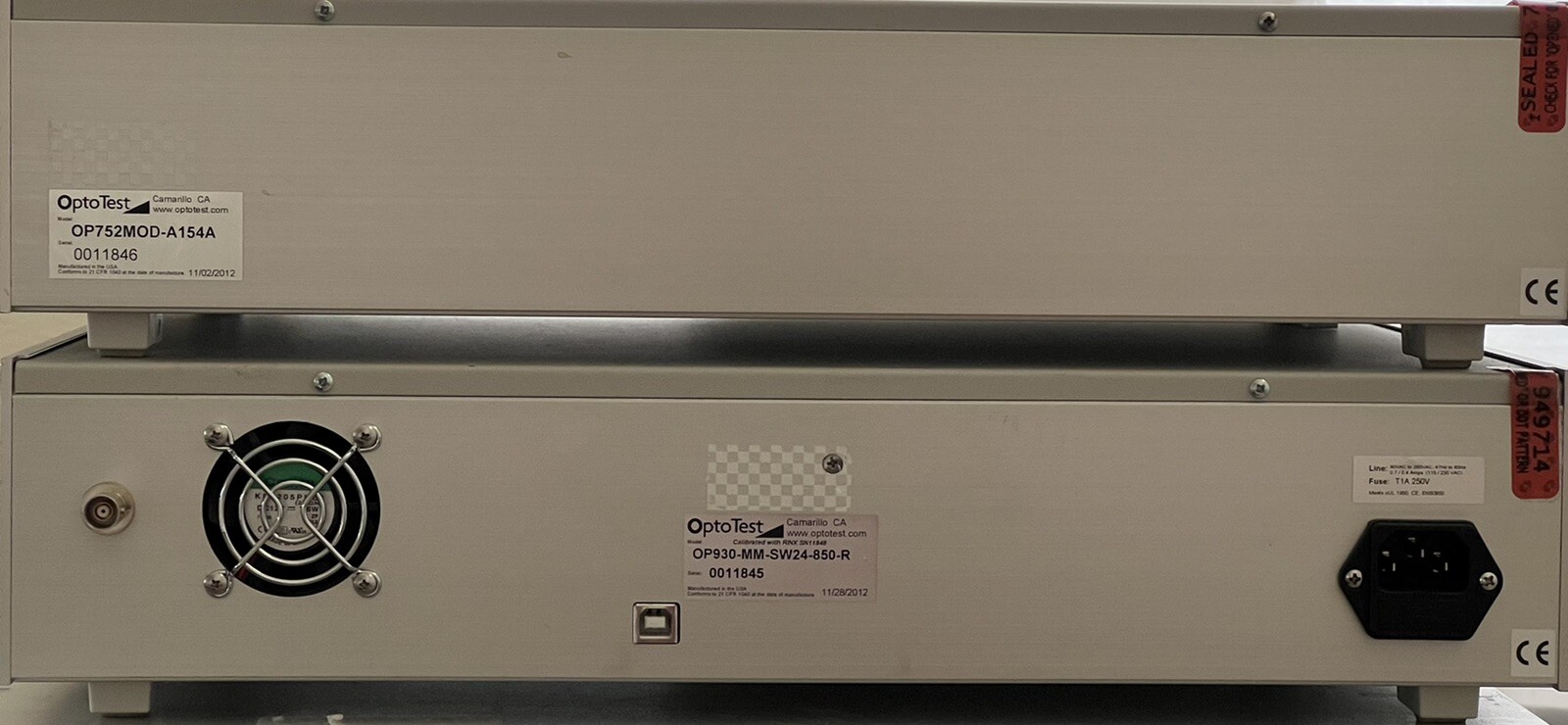 Optotest mode conditioner & IL/RL system