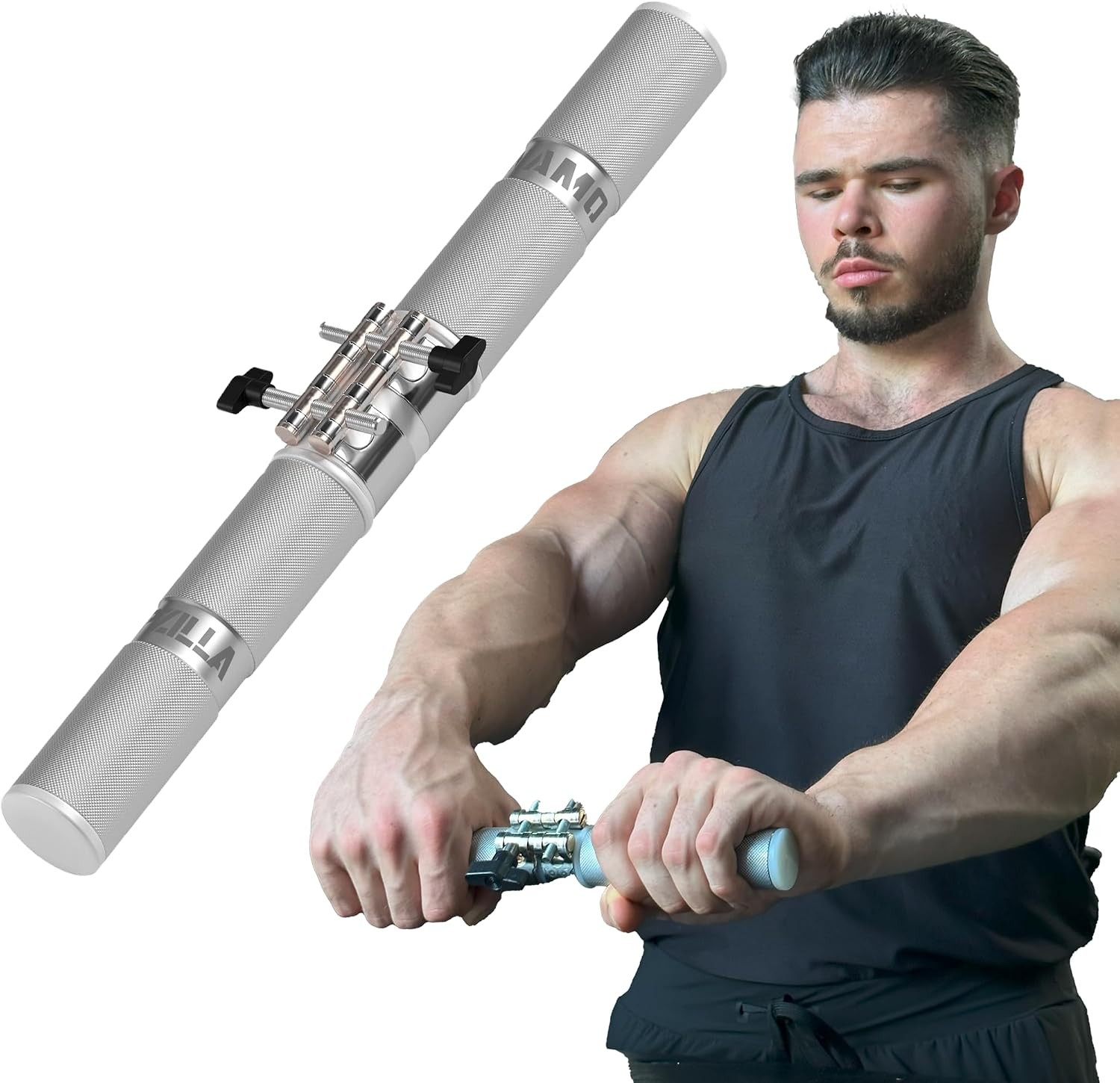 Dynamo Forearm Strengthener and Wrist Comfortable Grip and a Durable Design
