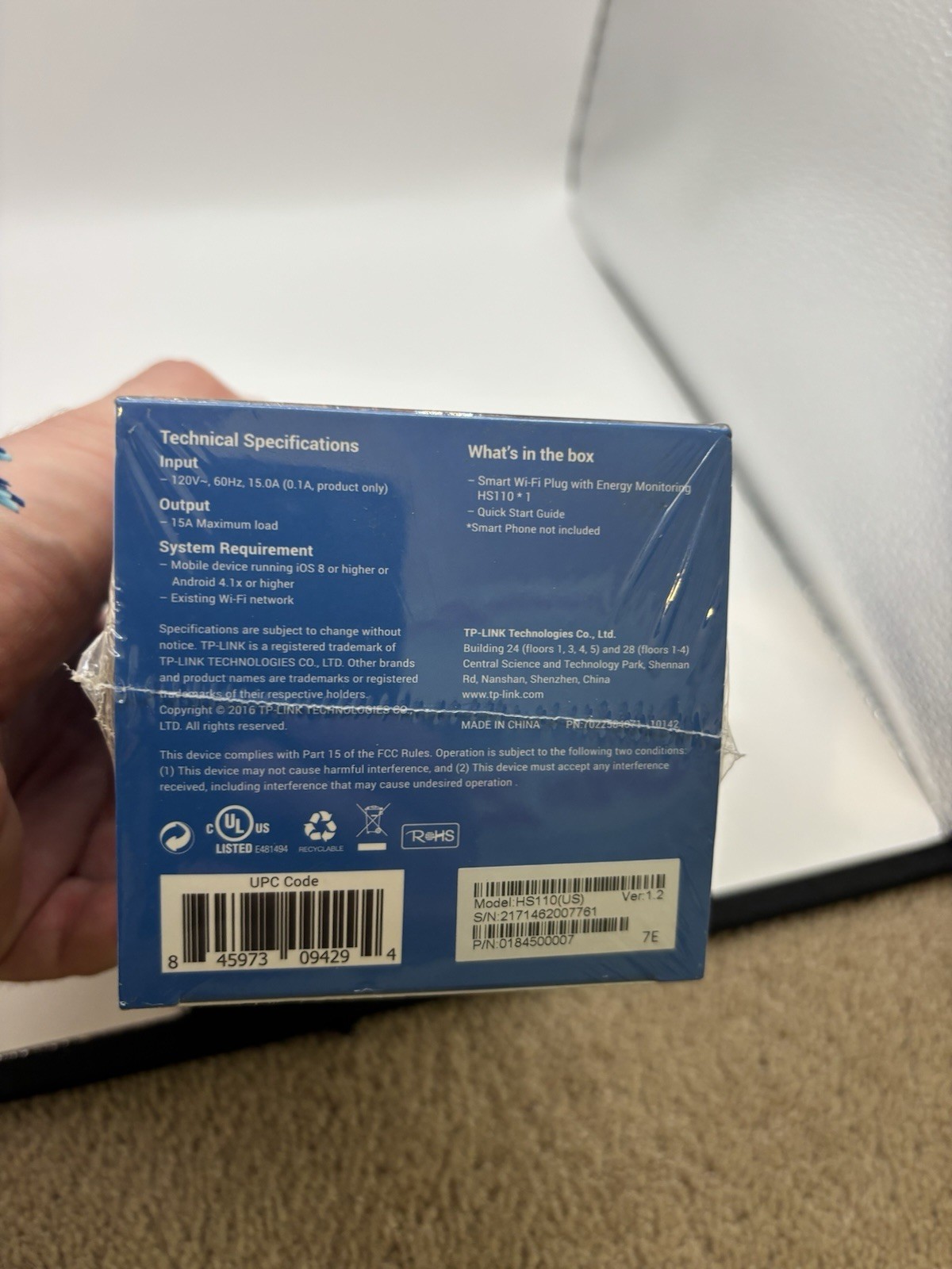 TP-Link HS110 Smart Plug BRAND NEW FACTORY SEALED