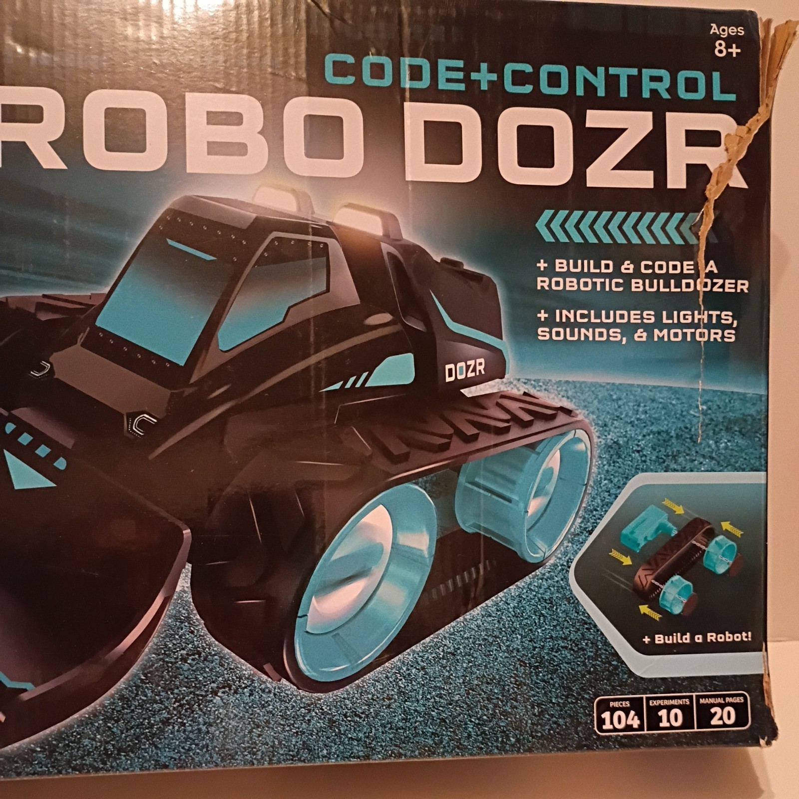 Thames & Kosmos Robo Dozr Code+Control STEM Robot Kit 620393 Openbox Sealed bags