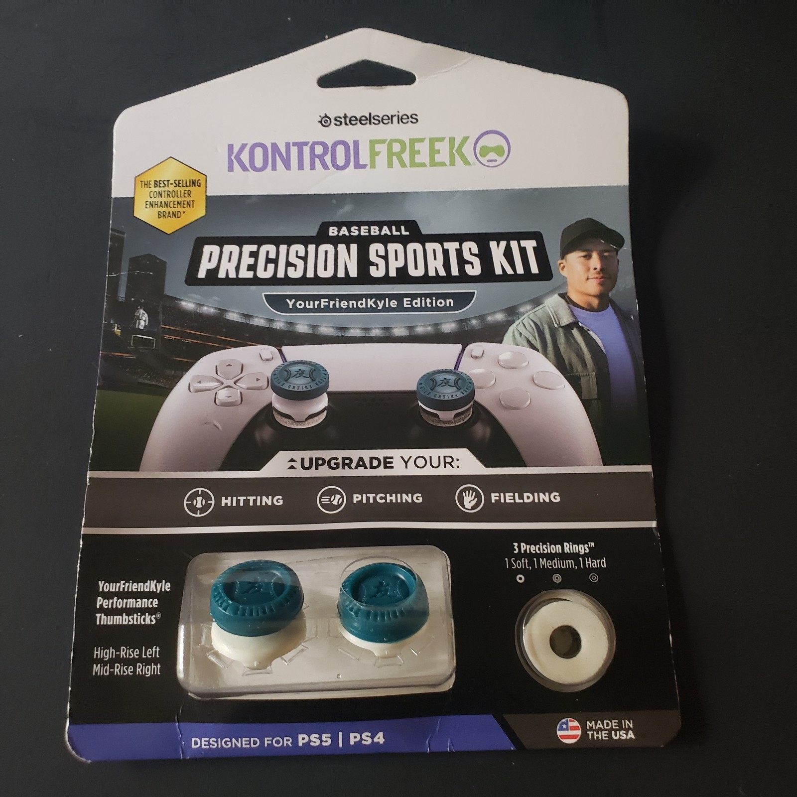 KontrolFreek SteelSeries PS4 PS5 Baseball Precision Sports Kit YourFriendKyle