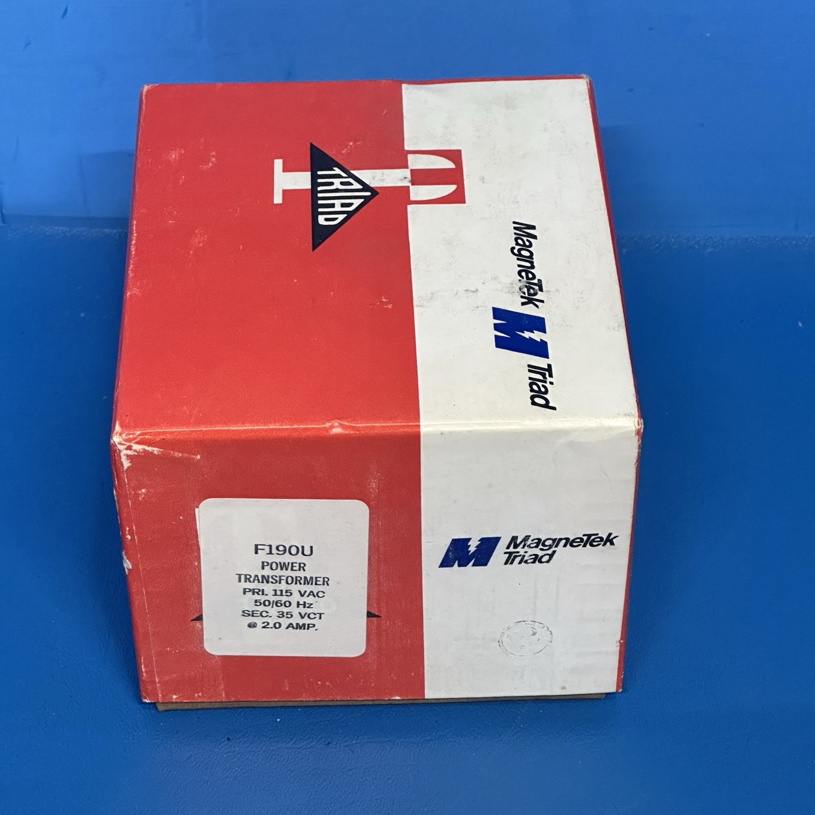 NOS TRIAD R-67BC POWER TRANSFORMER 35VCT 115V 50/60Hz 2.0A