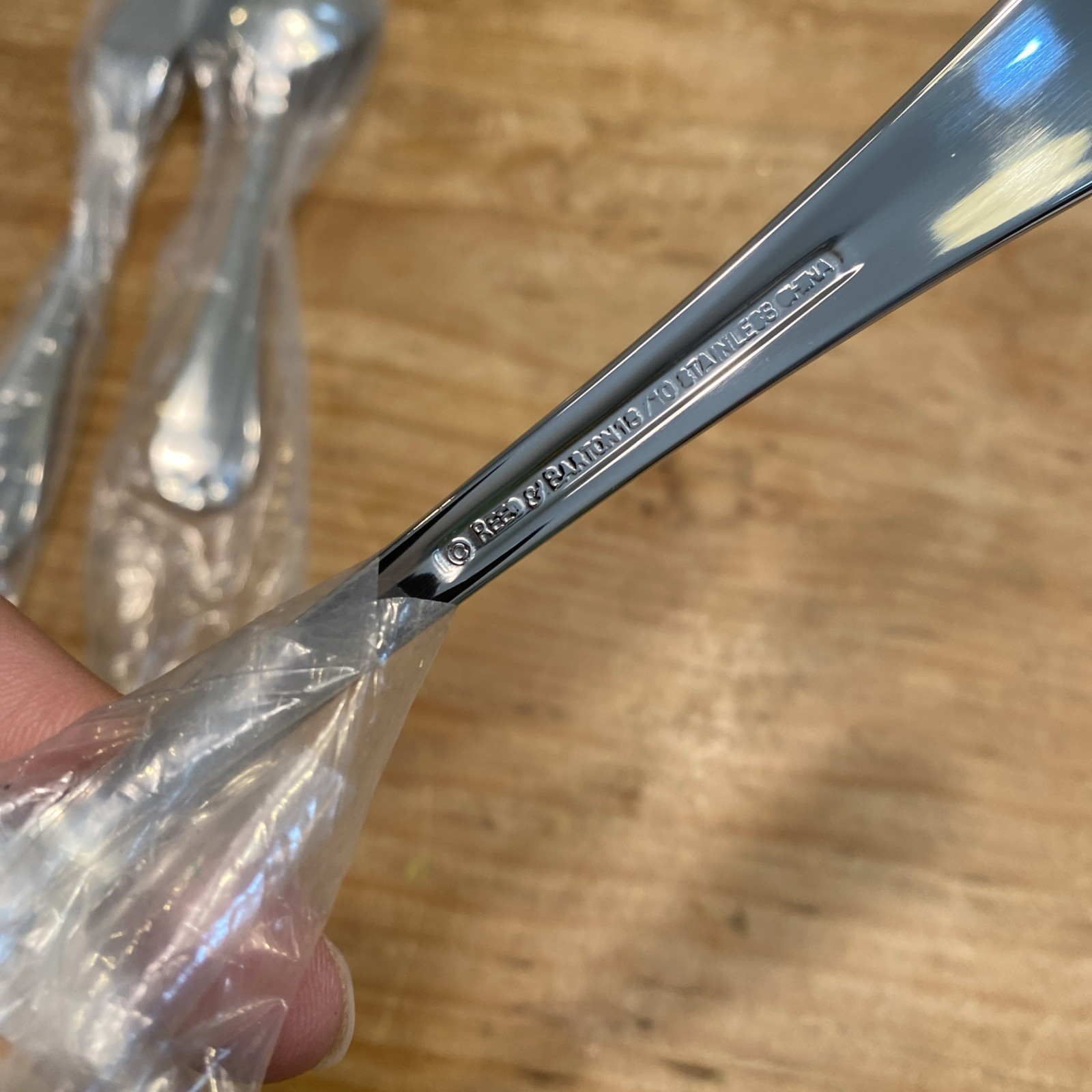 Reed & Barton COLBY stainless Serving Pieces Butter Knife Serving Fork Spoon