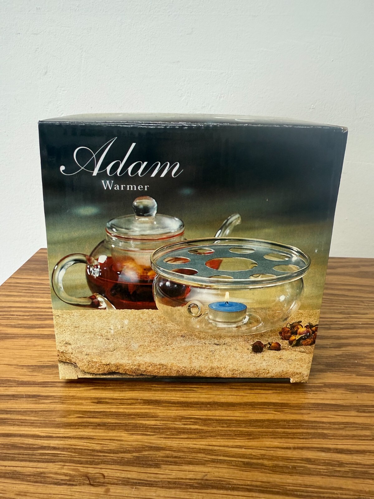 Adam Glass Tea Warmer