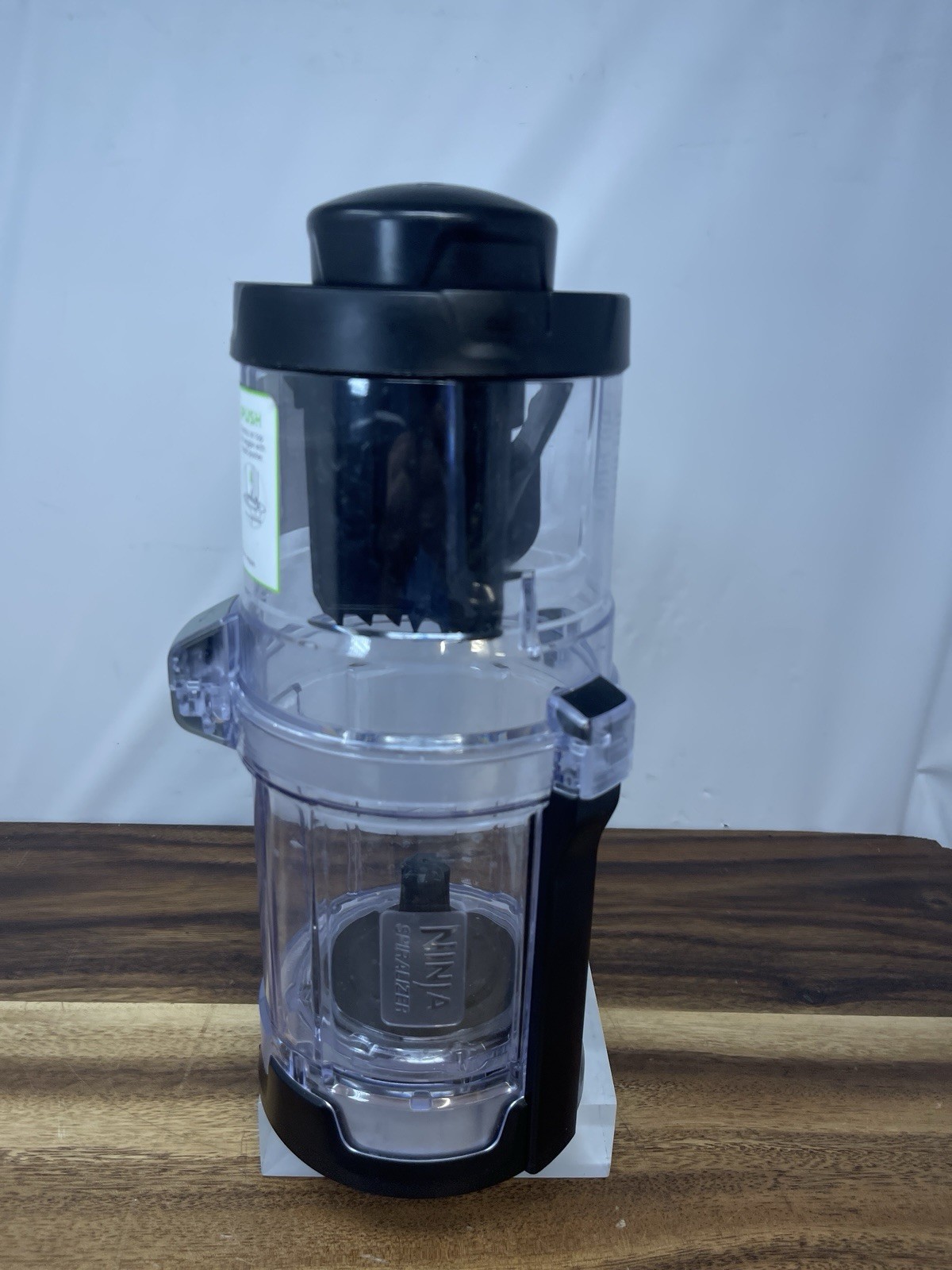 Ninja NN310 Precision Auto-Spiralizer Attachment with pusher, no blades.