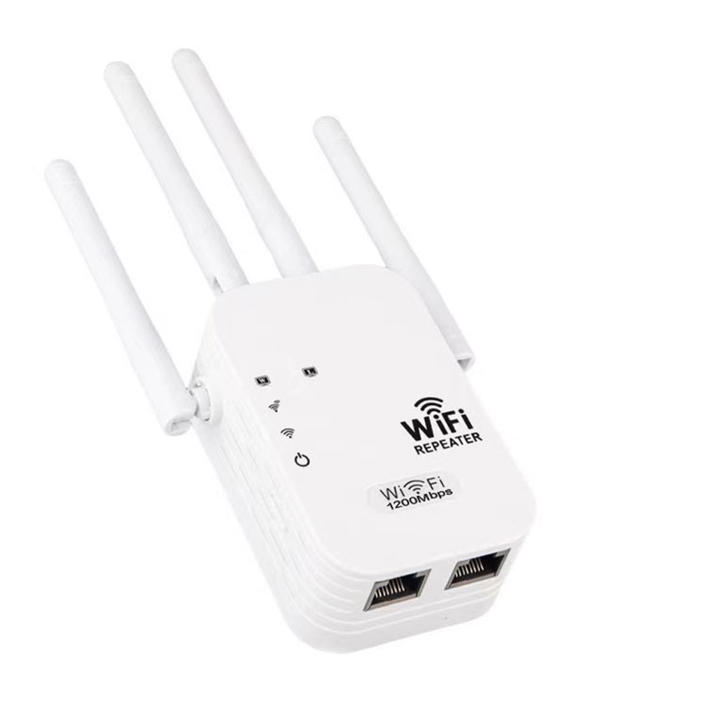 1200Mbps WiFi Range Extender Repeater Wireless Amplifier Router Signal Booster
