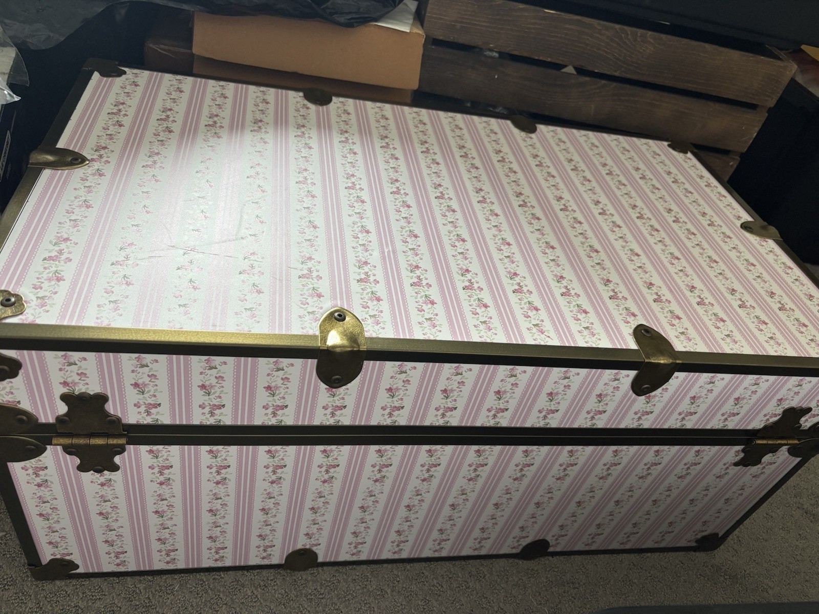 Pottery Barn Teen LoveShackFancy Large Trunk