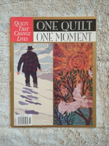 One Quilt One Moment Quilting Magazine Design Inspiration Booklet Hand-Made SC