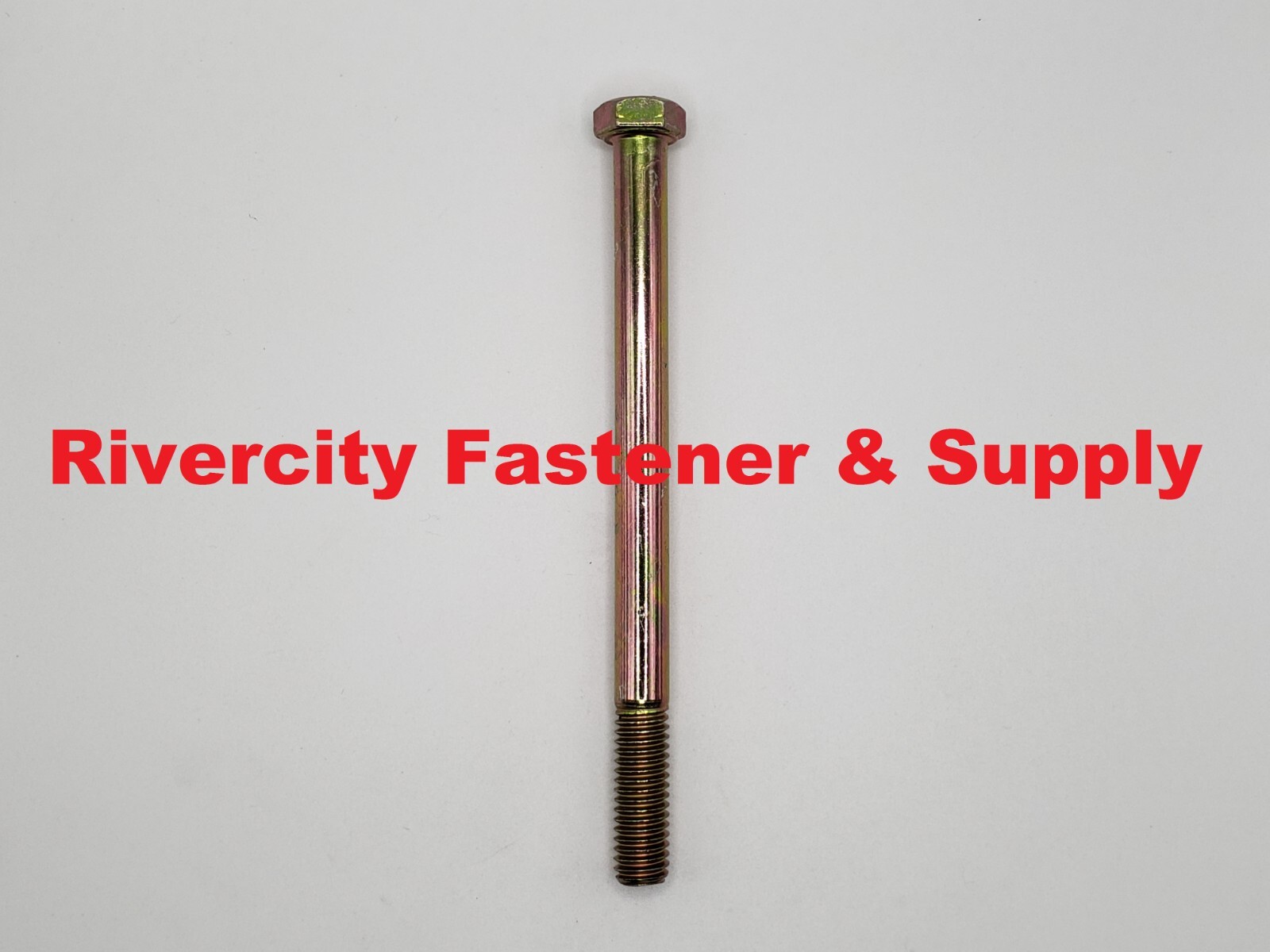 (100) 3/8-16x5 Grade 8 Bolts / Hex Head Cap Screws 3/8 x 5 Bolt 3/8 x 16 x 5