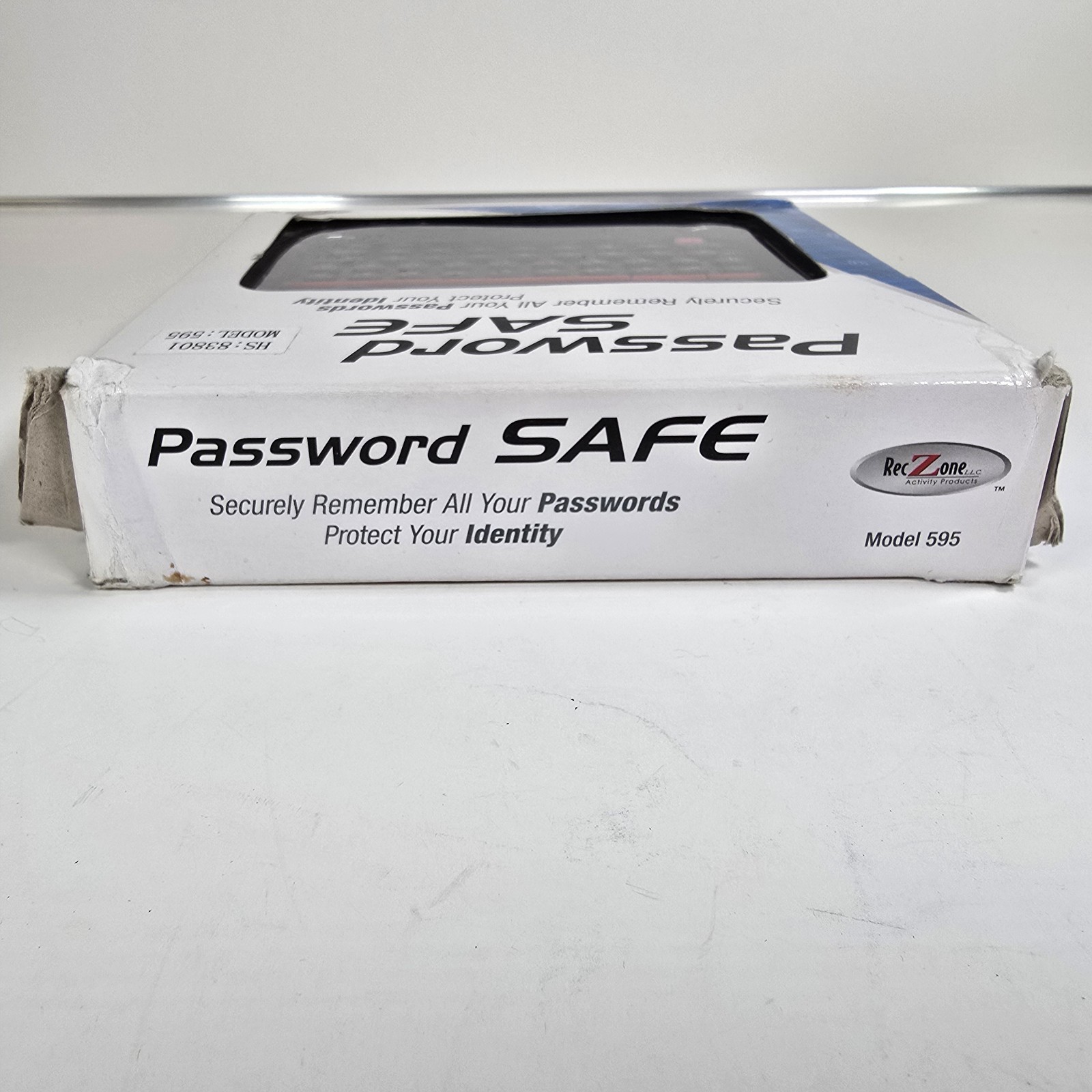 RecZone Password Safe Model 595 Electronic Password Organizer Tested Working OB