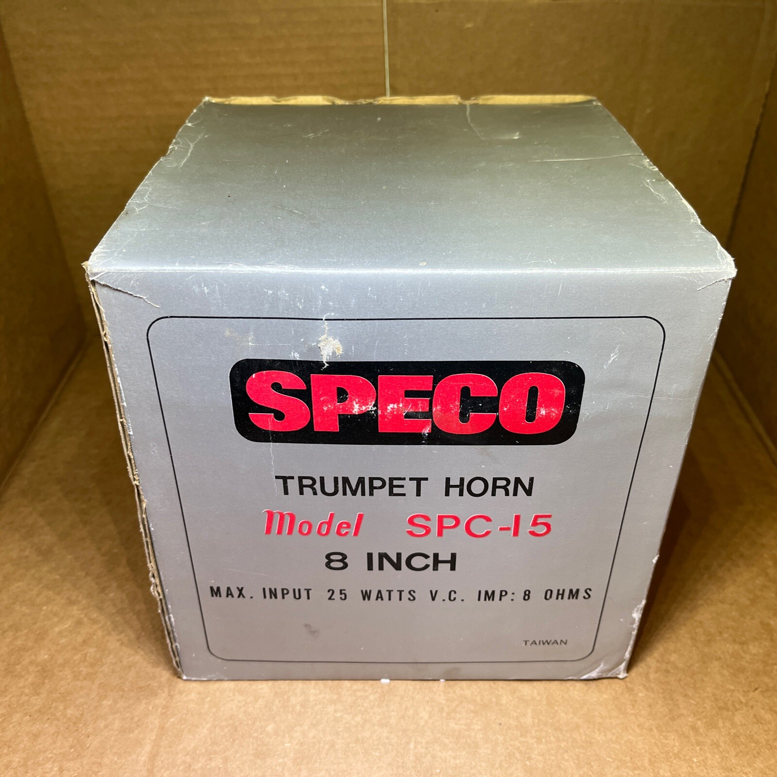 Speco SPC-15 25 Watt 8 Inch All Weather PA Speaker