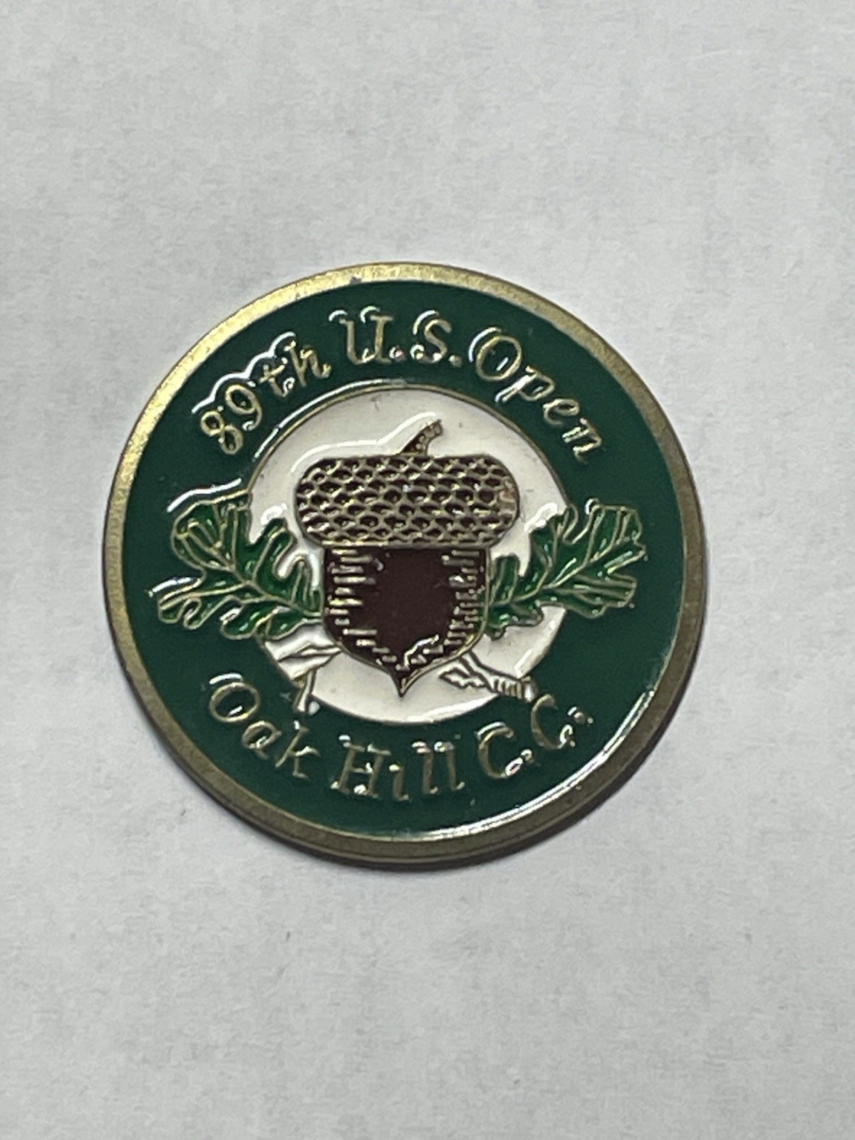 1989 U.S. Open Championship 1" Magnet Coin Golf Marker - Oak Hill Country Club