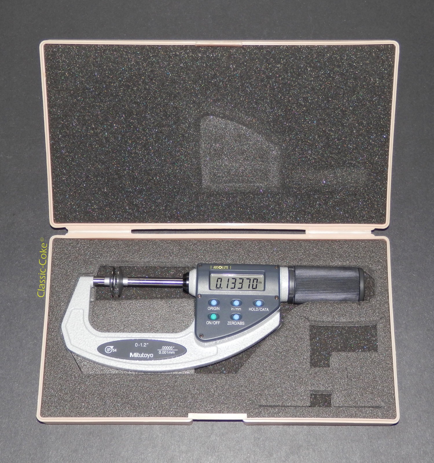 🇯🇵 Mitutoyo 369–421 Digimatic Disc Quickmike 0–1.2” 0.00005” Grad ⭐⭐⭐⭐⭐