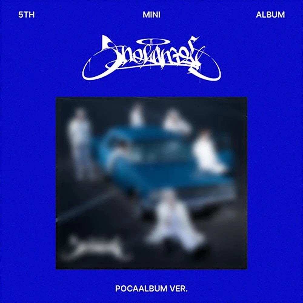 JUST B SNOW ANGEL 5th Mini Album POCAALBUM Ver/CD+Photo Book+2 Sticker+2 Card+QR