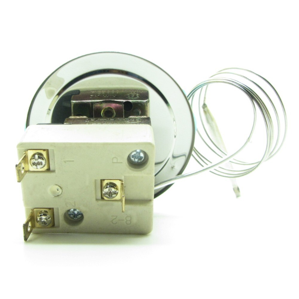 Temperature Controller Rotary Switch Heater Probe Mechanical NO+NC 50-300℃ 16A