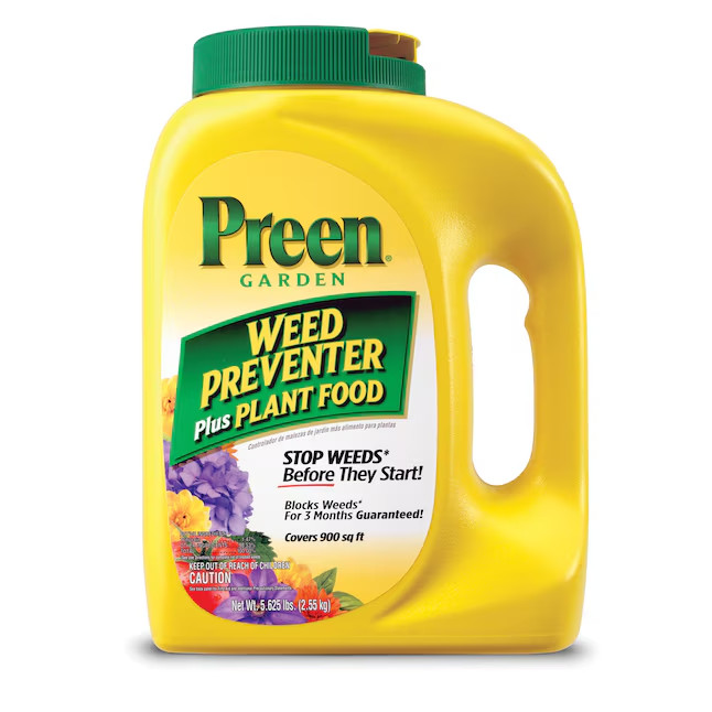 Preen Garden Weed Preventer Plus Plant Food 5.625-lbs. Pre-Emergent Herbicide