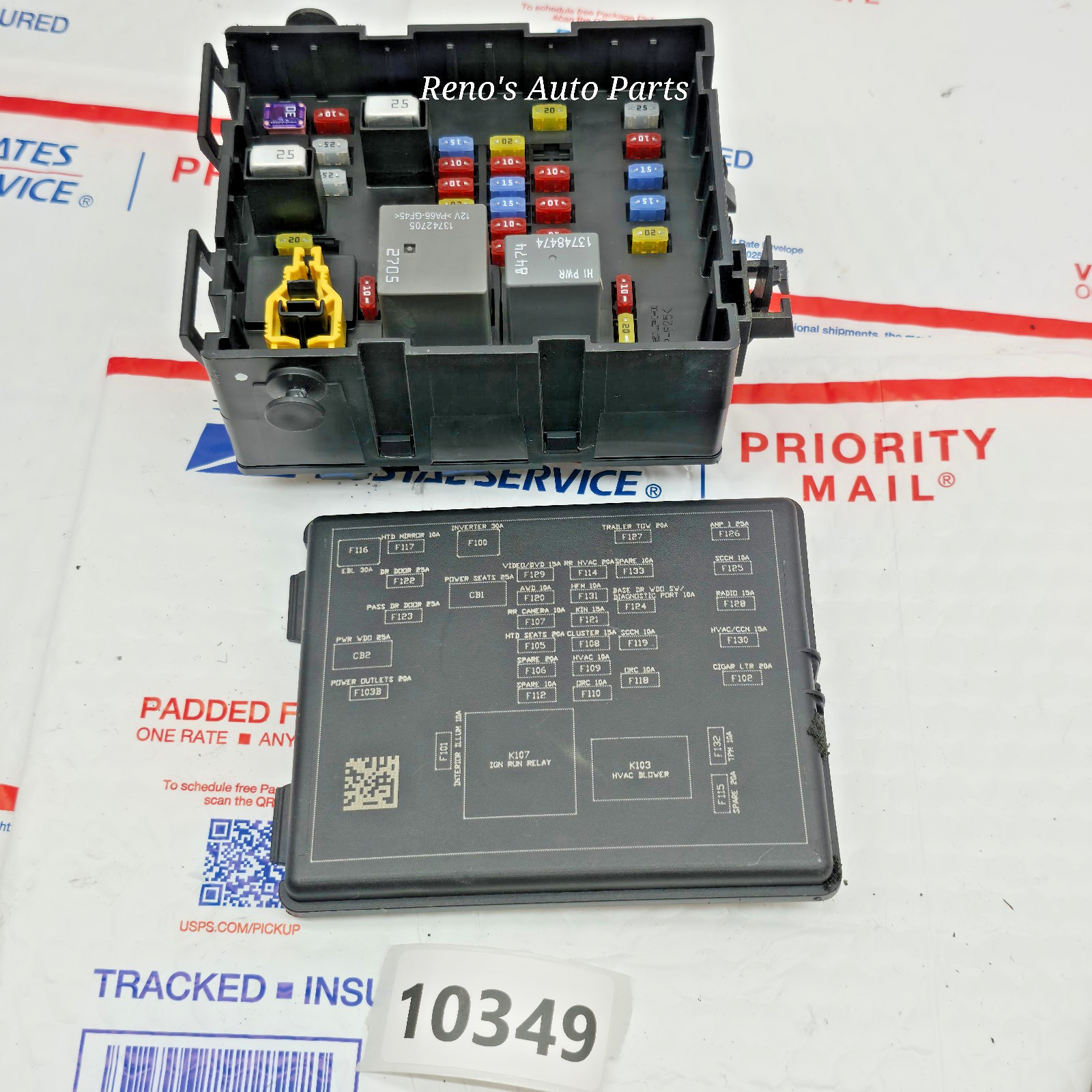2010-2020 Dodge Journey 3.6l Intelligent Fuse Box Power Module 68068355ab OEM
