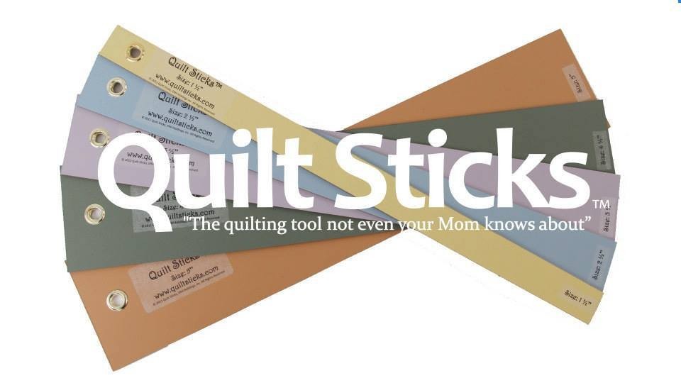 Quiltsticks "starter kit" custom fabric cutting templates make quilting more fun