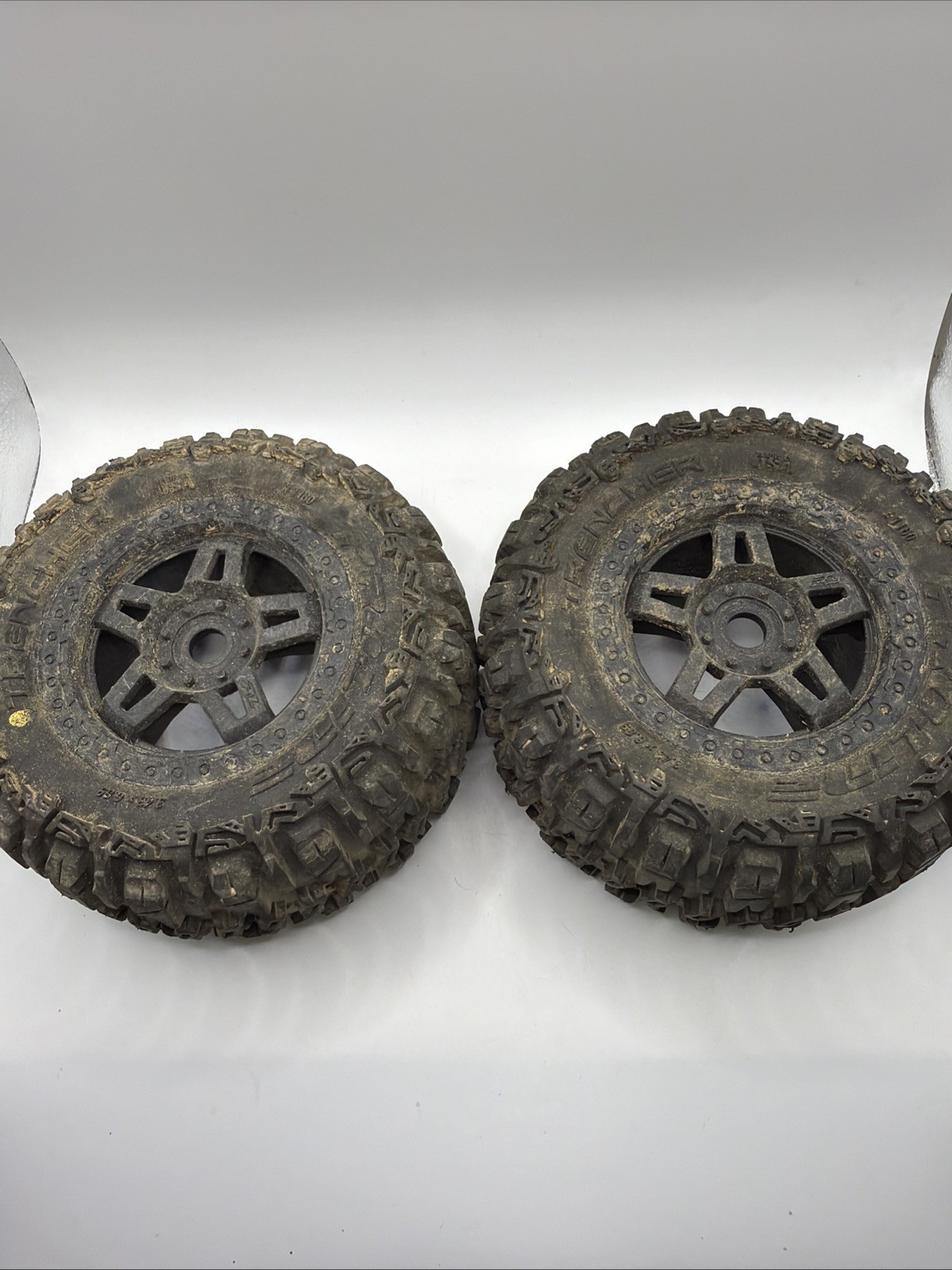Proline Trencher #1160 Monster Truck Tires 1/8 Scale 17mm Hex Wheels Set of 2