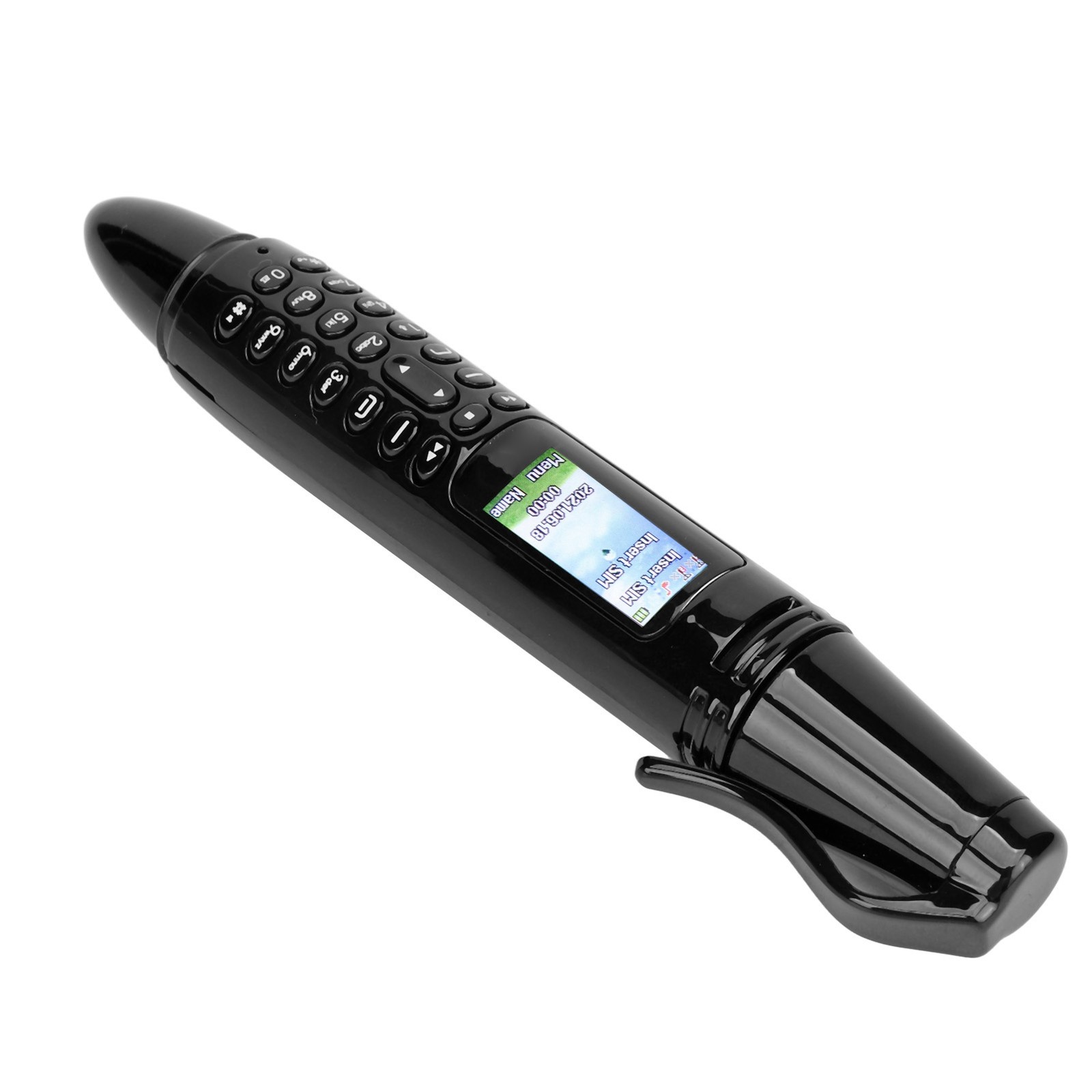 Pen Mini Cell Phone Dialer 0.96 Tiny Screen Mobile Phone Support GSM